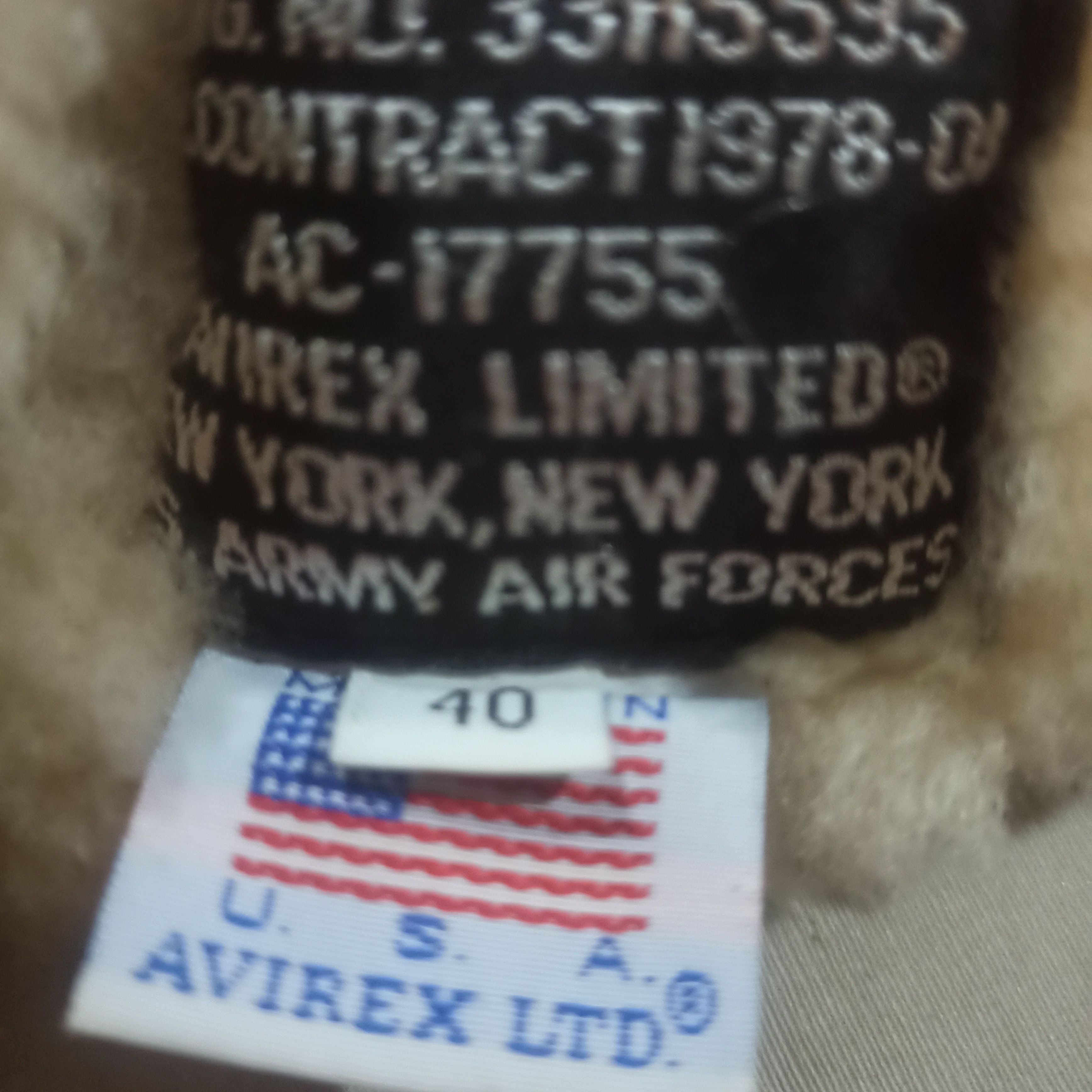 Avirex Rare Vintage Leather Jacket B3 Avirex Size US L / EU 52-54 / 3 - 9 Thumbnail