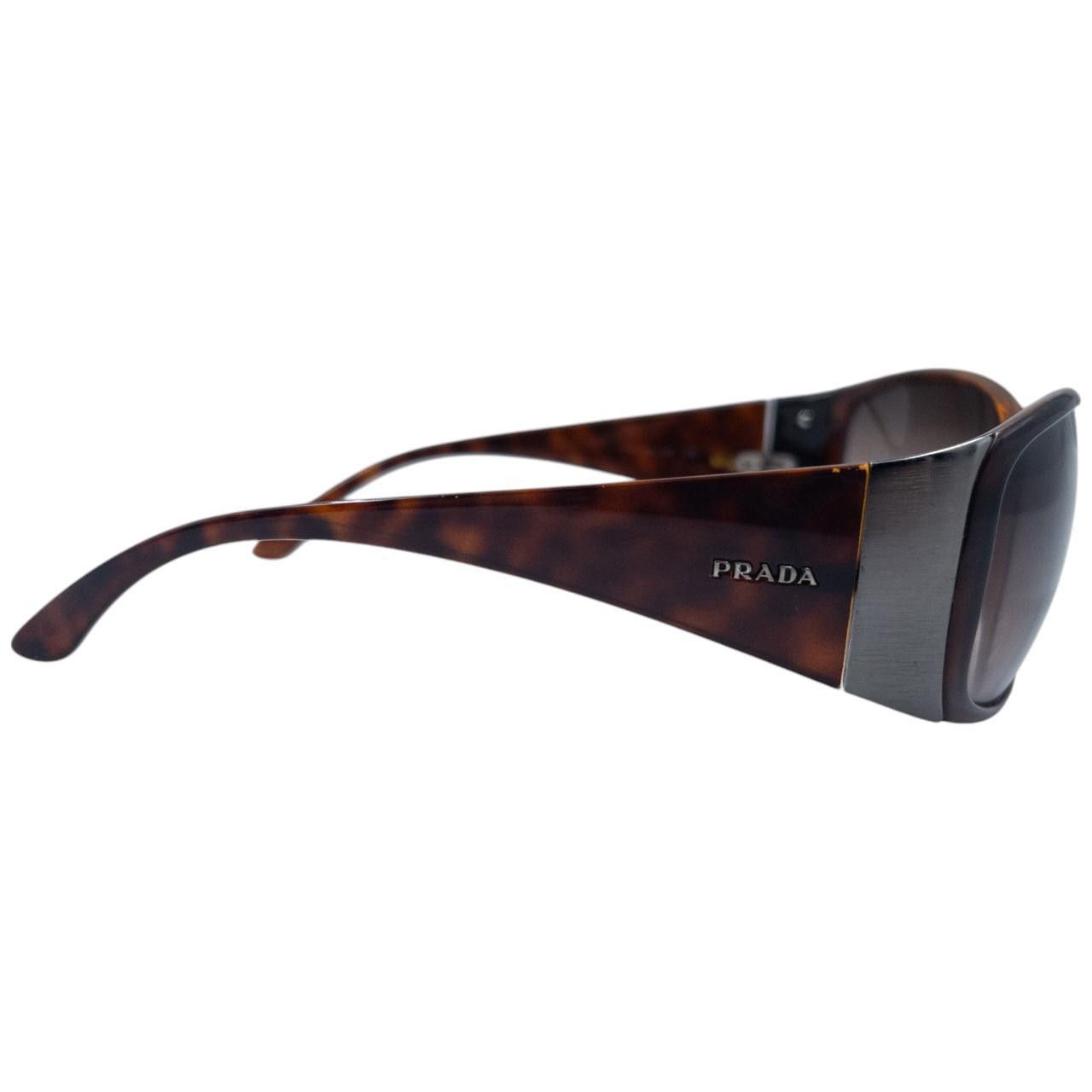 Prada Vintage Prada Tortoise Shell Sunglasses Size ONE SIZE - 3 Thumbnail