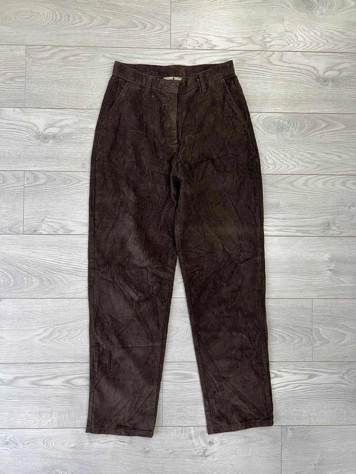 Vintage Vintage Woolrich Womens Corduroy Pants Chocolate Brown 8 Size 30" / US 8 / IT 44 - 1 Thumbnail