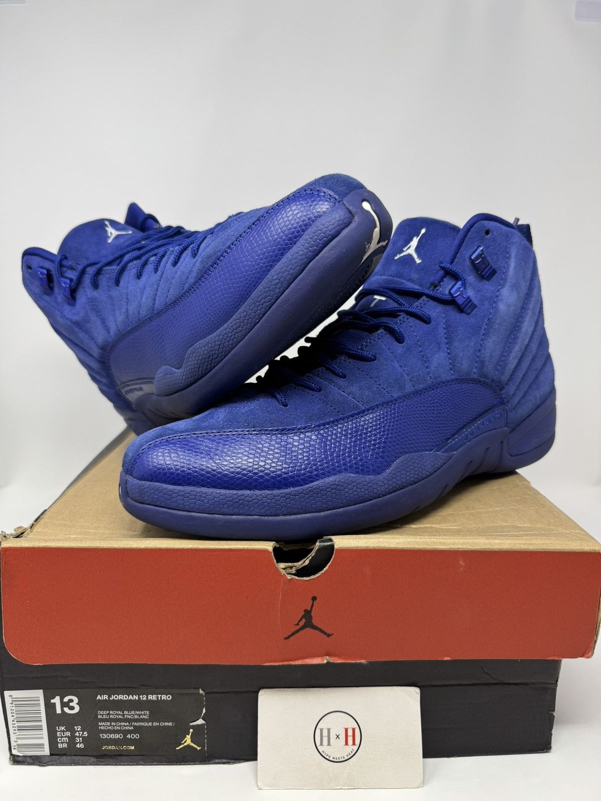 Jordan 12 retro deep royal blue 2025