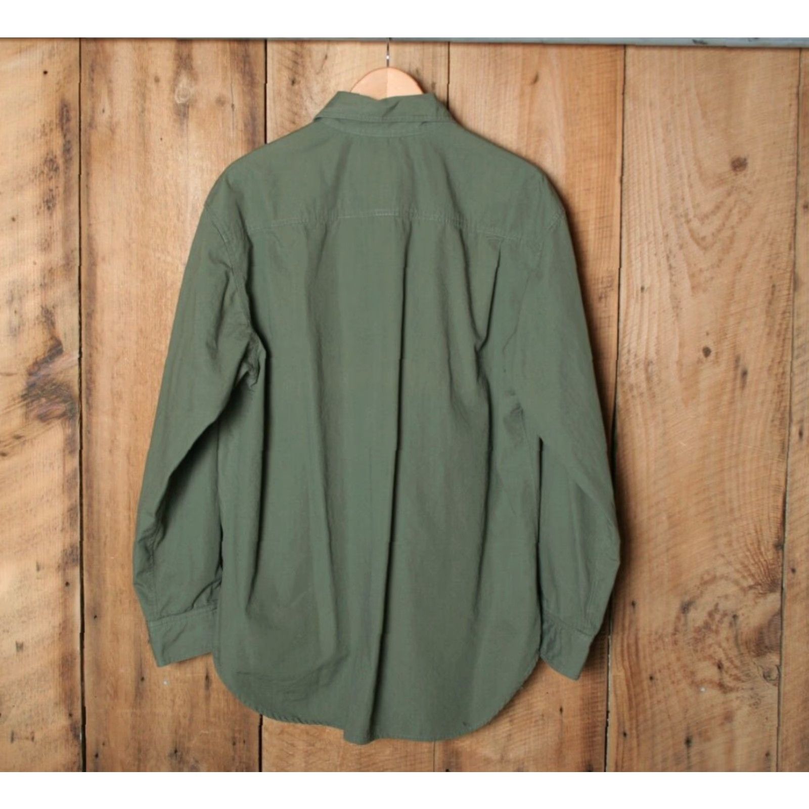 Vintage BOYT HARNESS CO. Green Russell Moccasin Embroidered Button Front Shirt Sz. L Size US L / EU 52-54 / 3 - 7 Thumbnail