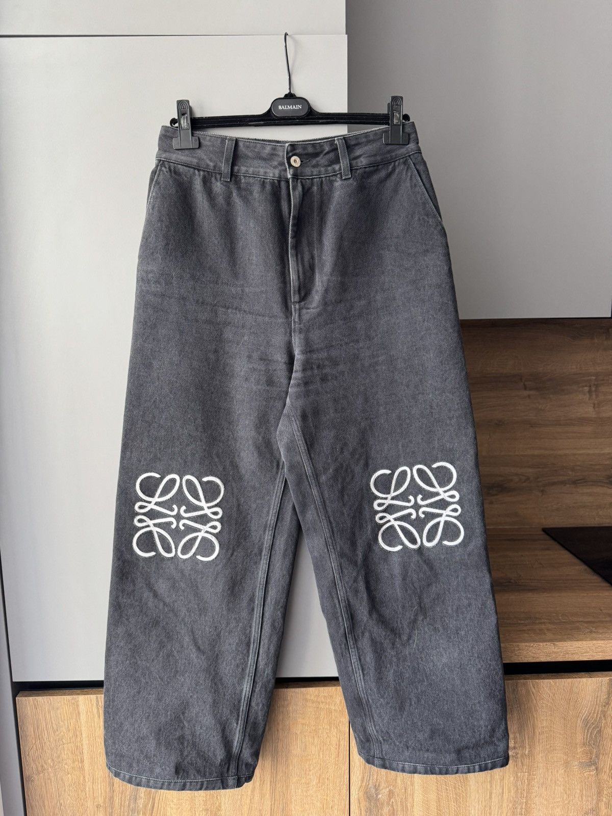 Loewe Loewe Anagram Baggy Jeans Size 27" / US 4 / IT 40 - 1 Thumbnail