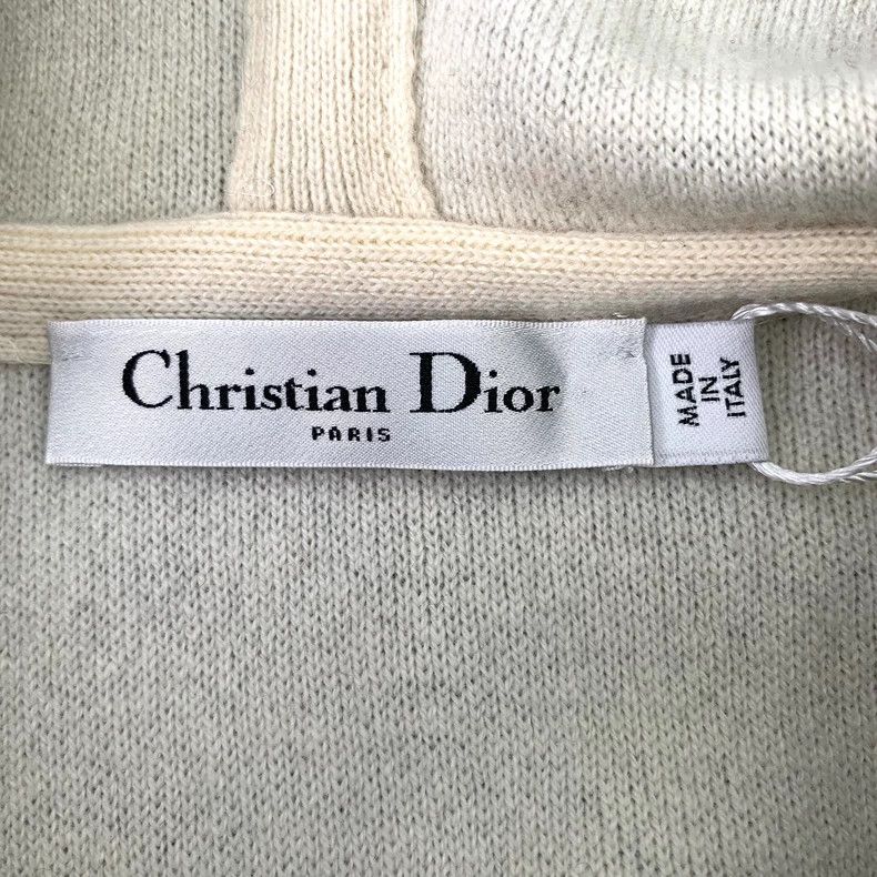 Dior Dior Gray logo printed cashmere hooded long-sleeved sweate Size XS / US 0-2 / IT 36-38 - 5 Thumbnail