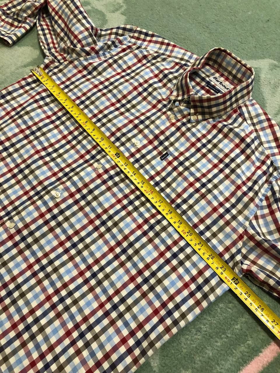 Barbour Vintage Y2K luxury Barbour print Shirt size L streetwear Size US L / EU 52-54 / 3 - 11 Thumbnail