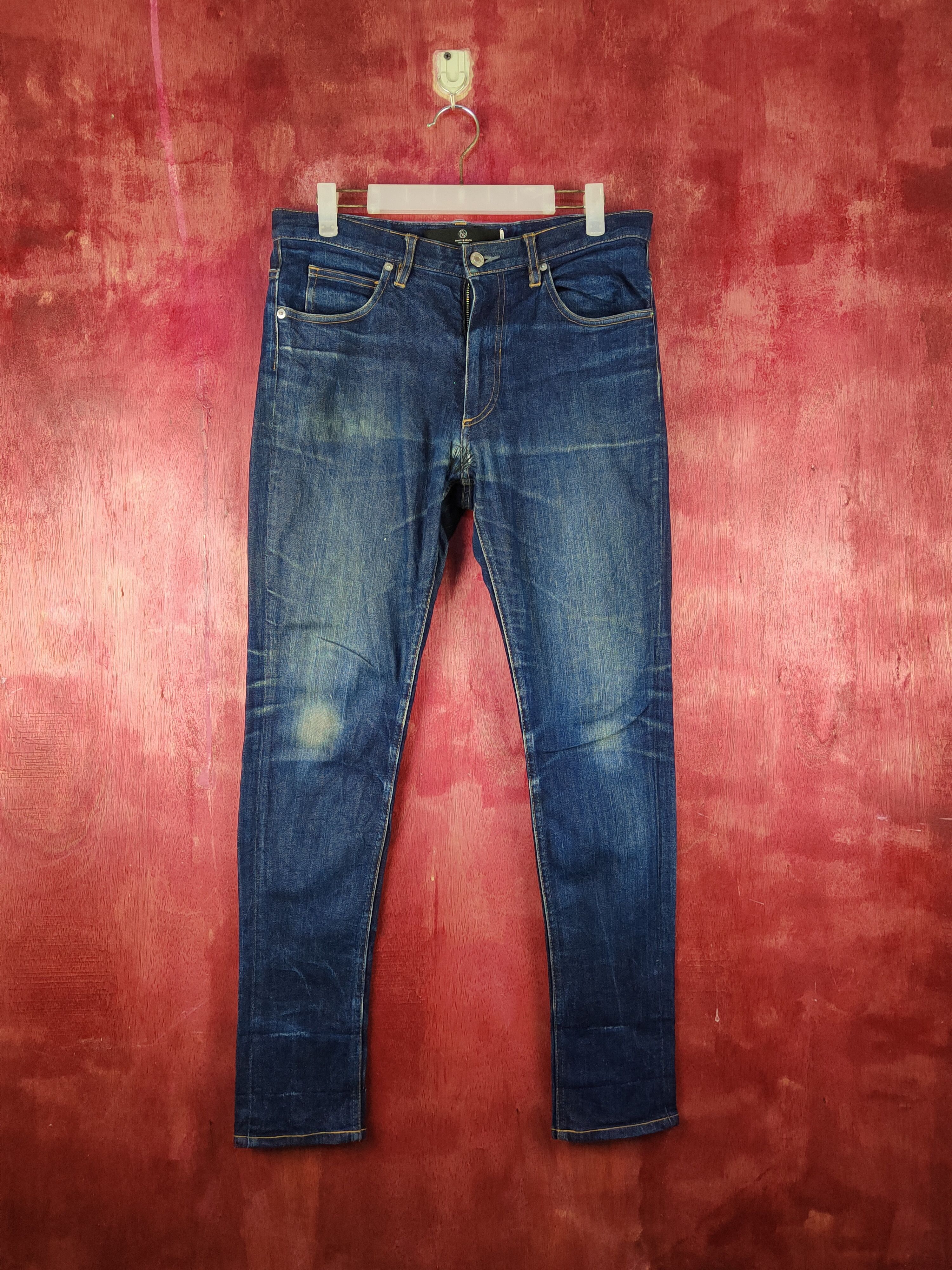 Beauty & Youth Dark Blue Ripped Skinny Jeans #S2053