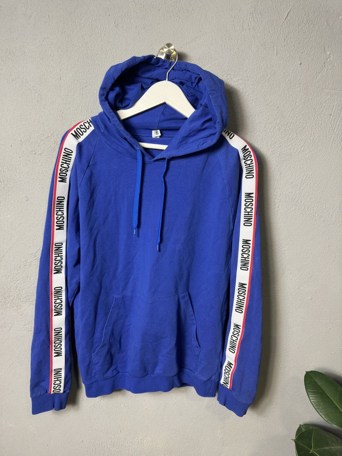 Moschino Moschino underwear Tape logo Hoodie Size US L / EU 52-54 / 3 - 1 Thumbnail