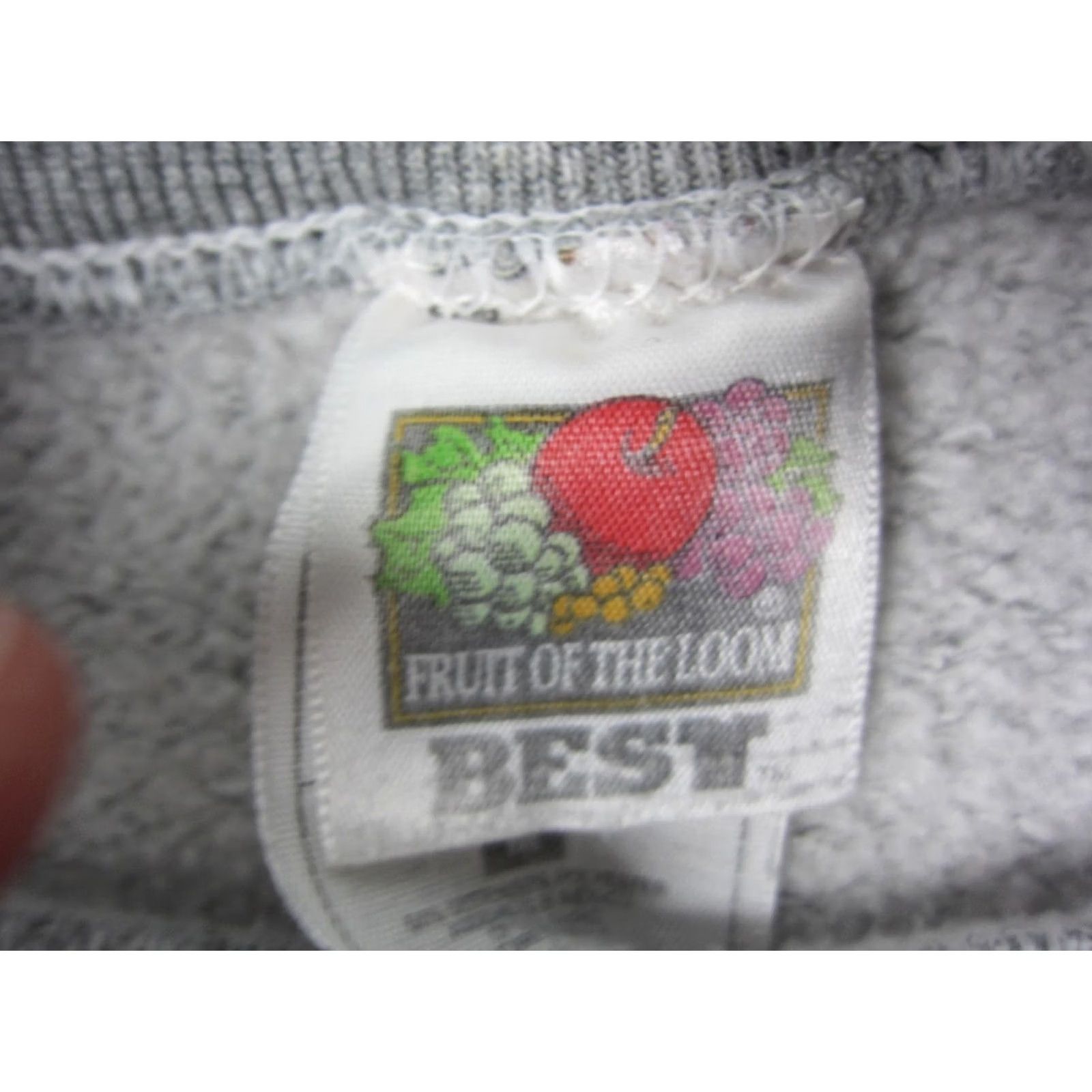 Vintage Vintage Bears Sweatshirt Men M Gray Football 90s Crew Neck Pullover Wool Fleece West Branch Size US M / EU 48-50 / 2 - 5 Thumbnail