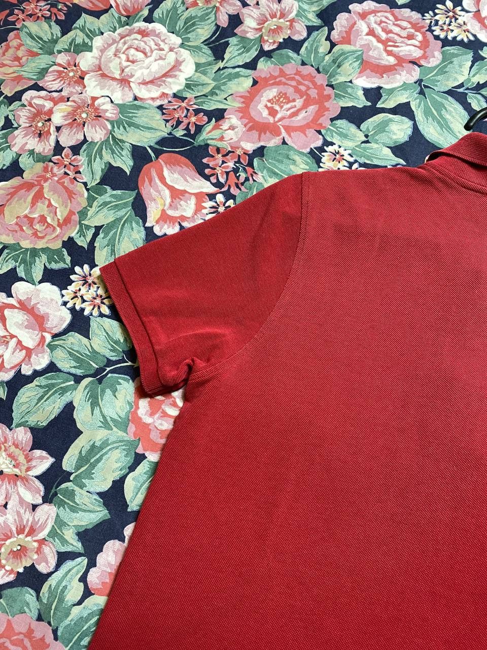 Burberry Burberry London Classic Fit Polo Shirt in Red Size US M / EU 48-50 / 2 - 18 Thumbnail