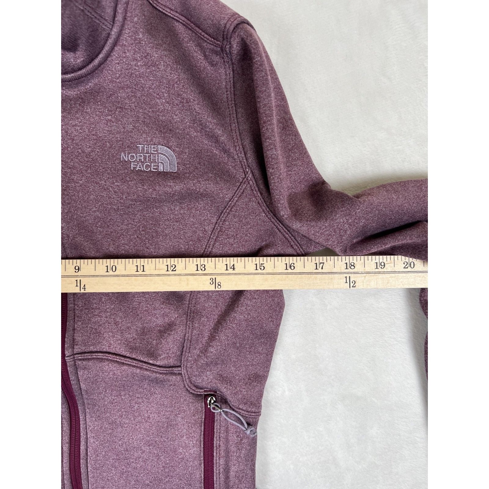 The North Face The North Face Size S Womens Purple Full Zip Fleece Lined Ba Size S / US 4 / IT 40 - 6 Thumbnail