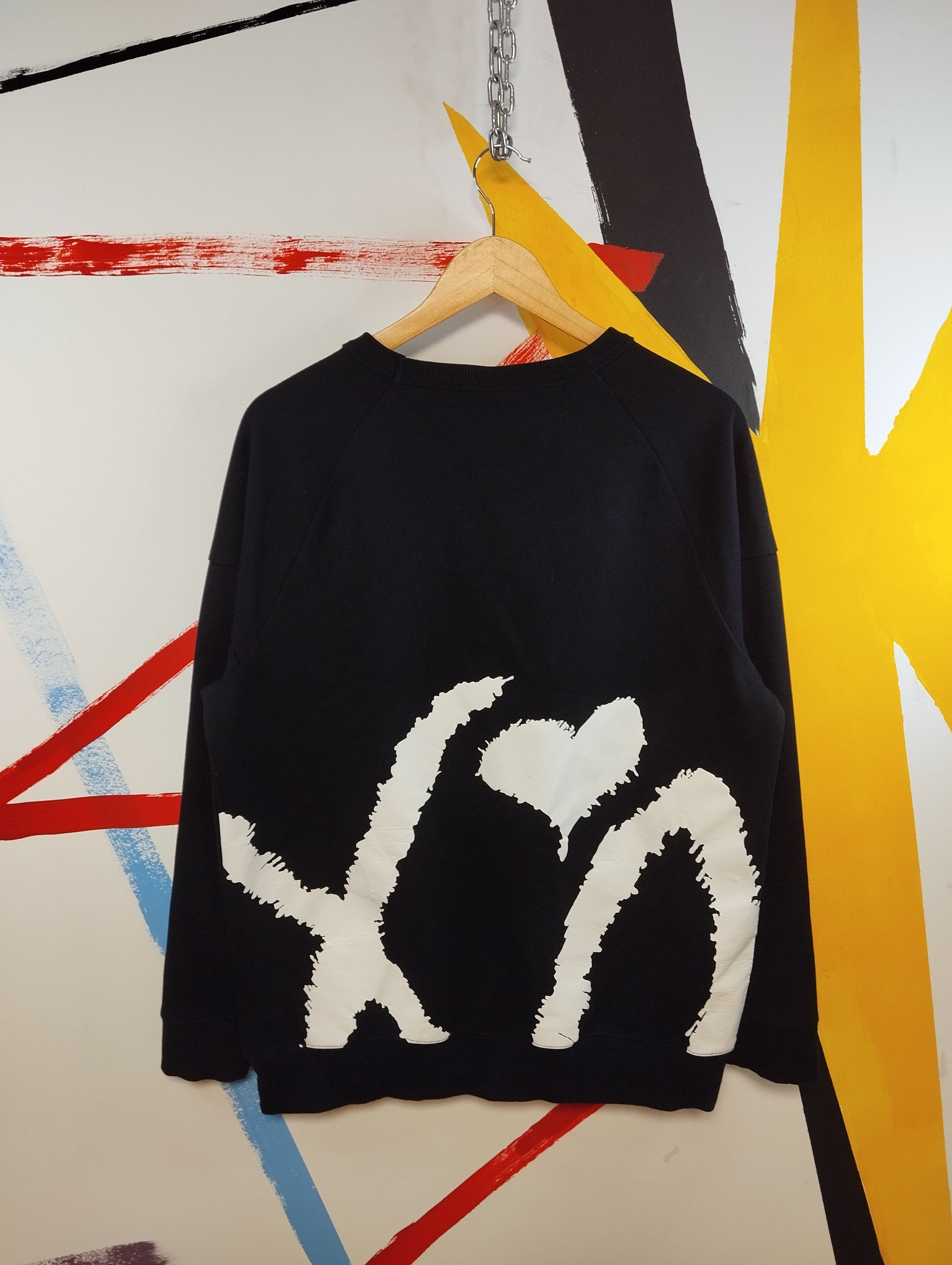 H&M XO The Weeknd Black hotsell Pullover Crewneck Sweatshirt Size Men M