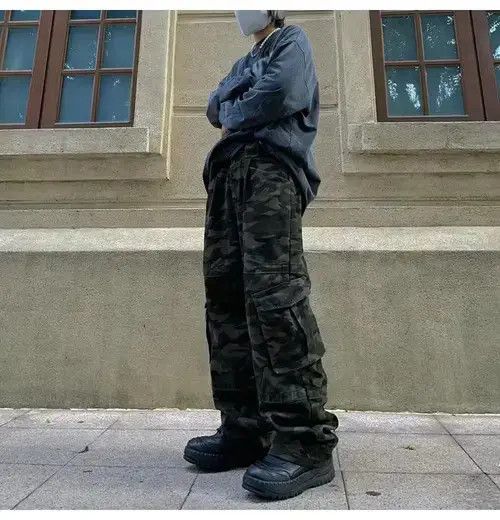 Japanese Brand × Vintage Baggy Camo Pants Size US 30 / EU 46 - 4 Thumbnail