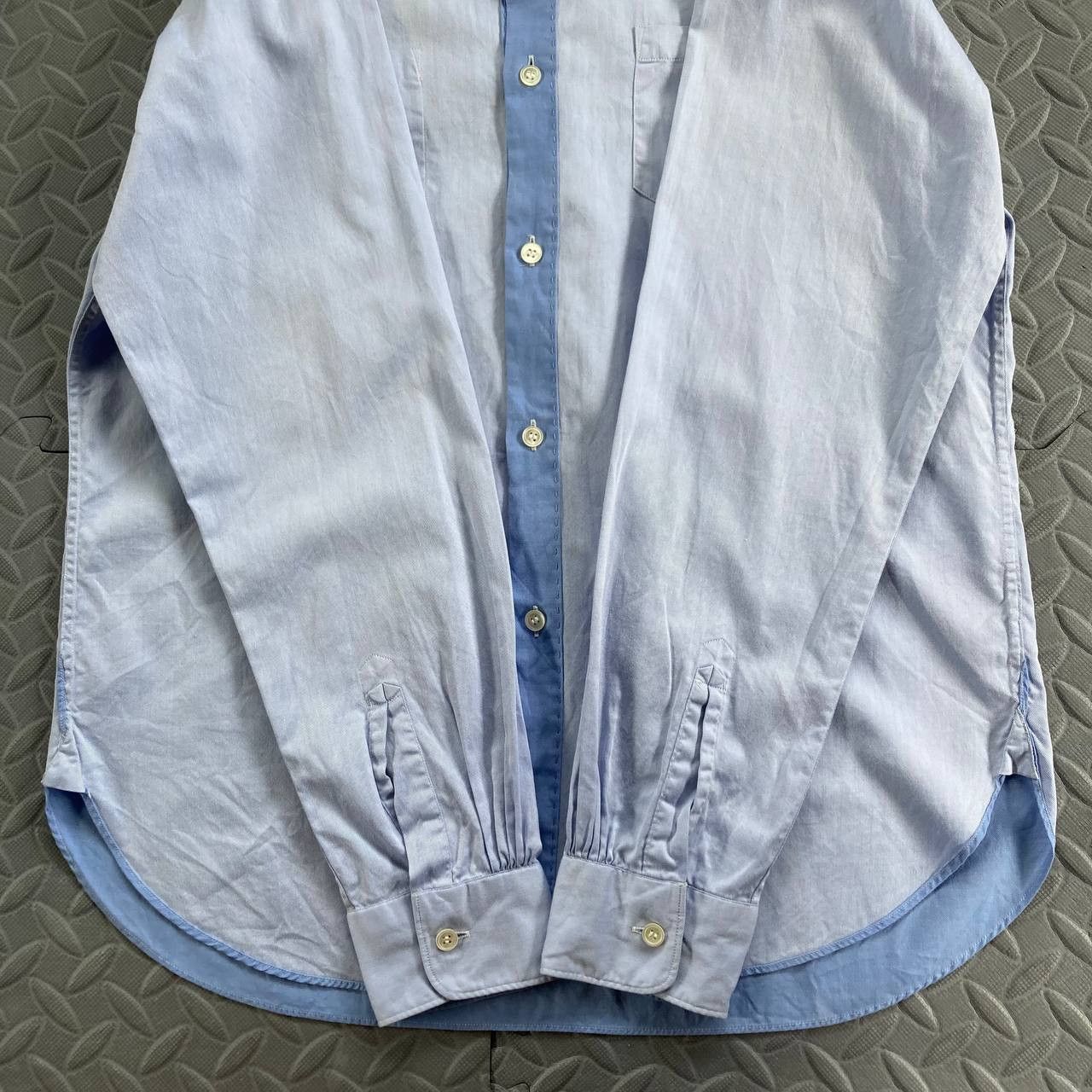 Junya Watanabe 2018 Reversible Contrast Stitch Button-Down Shirt Size US M / EU 48-50 / 2 - 4 Thumbnail