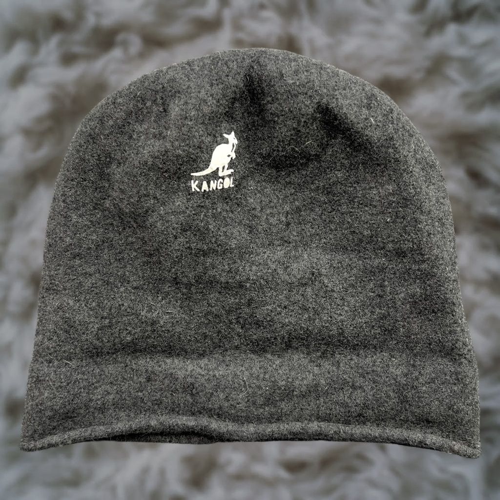 Kangol Kangol Beanie Hat Size S Gray Wool Fleece Knit Lined Lightweight Unisex Adults Mens Womens Size US S / EU 44-46 / 1 - 1 Thumbnail