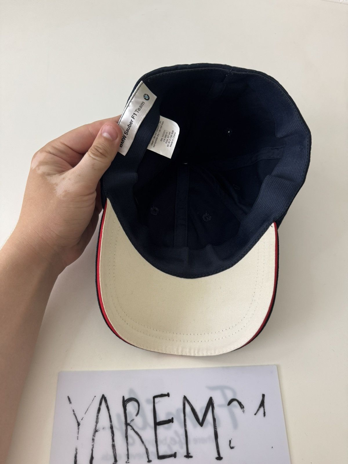 BMW Bmw Sauber F1 team cap hat Size ONE SIZE - 4 Thumbnail