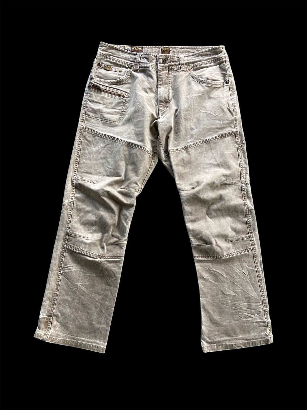 Japanese Brand × Kuhl × Vintage Baggy Kuhl Workwear Cargopant Size US 36 / EU 52 - 1 Thumbnail