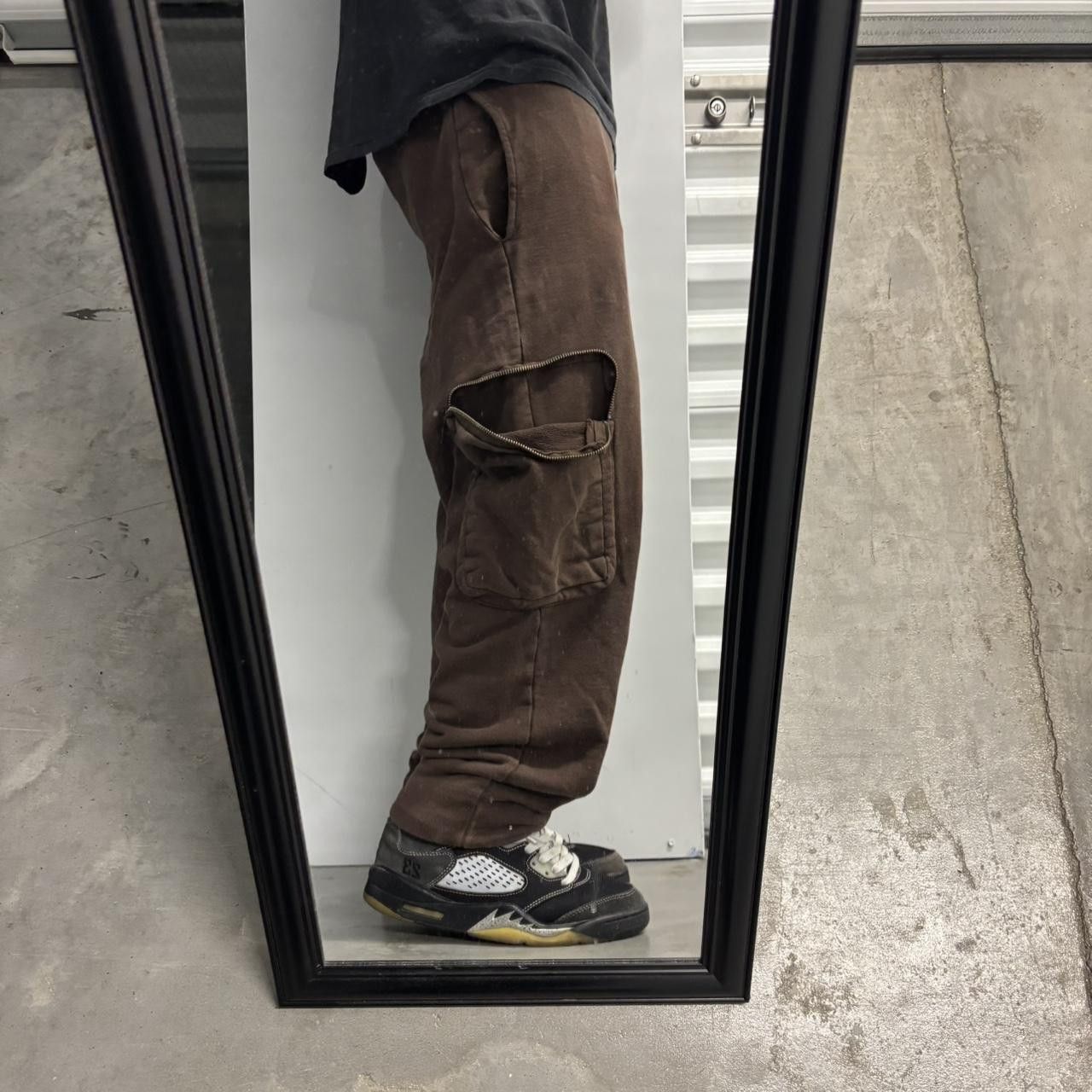 Vintage Crazy Vintage Y2K/2000s Brown Streetwear Essential Cargo Sweatpants! Fits M Size US 32 / EU 48 - 2 Thumbnail
