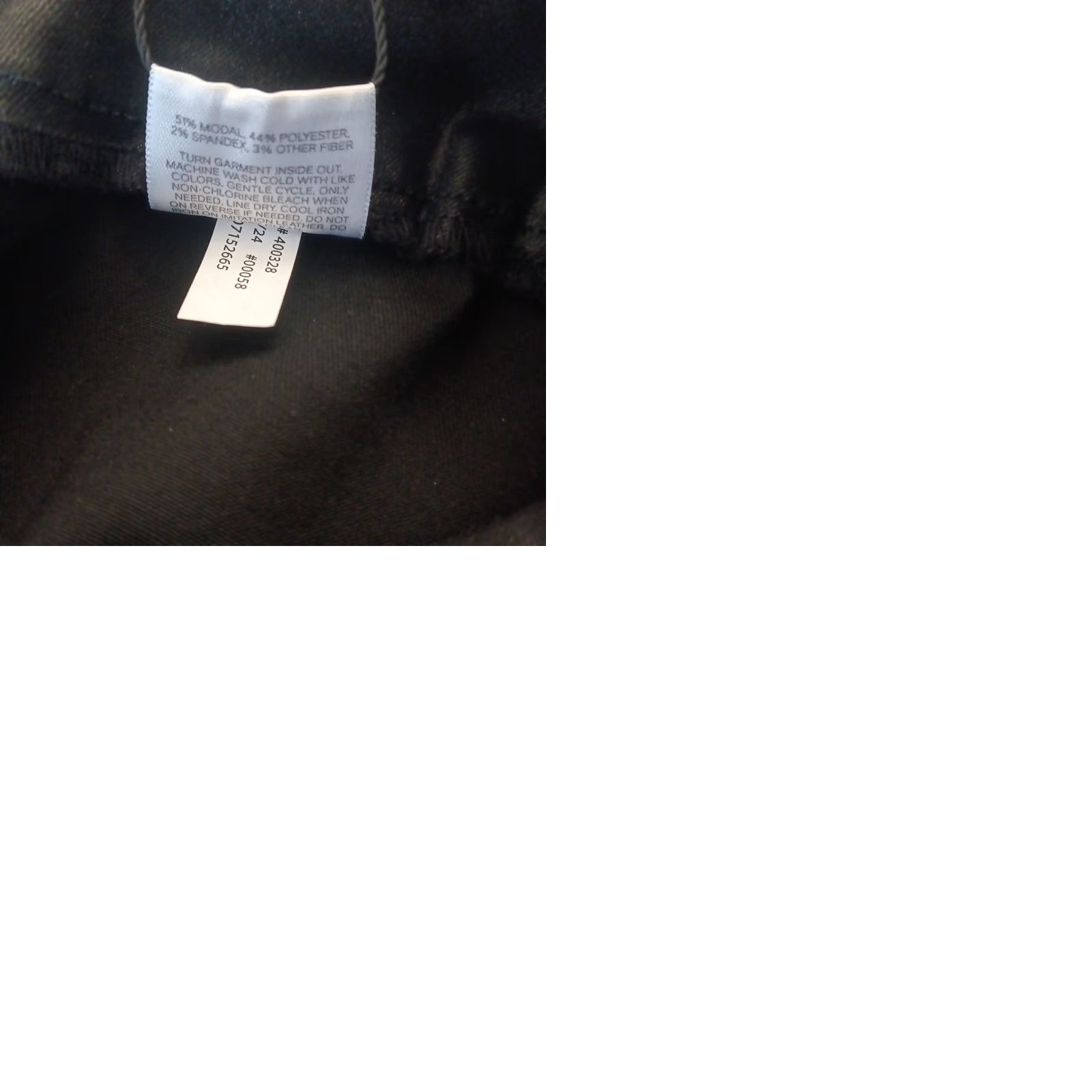 Express Express Cropped Pants Womens Large Black Pull On High Rise Flared 32x26 Pants Womens Express Size 36" / US 14 / IT 50 - 9 Thumbnail