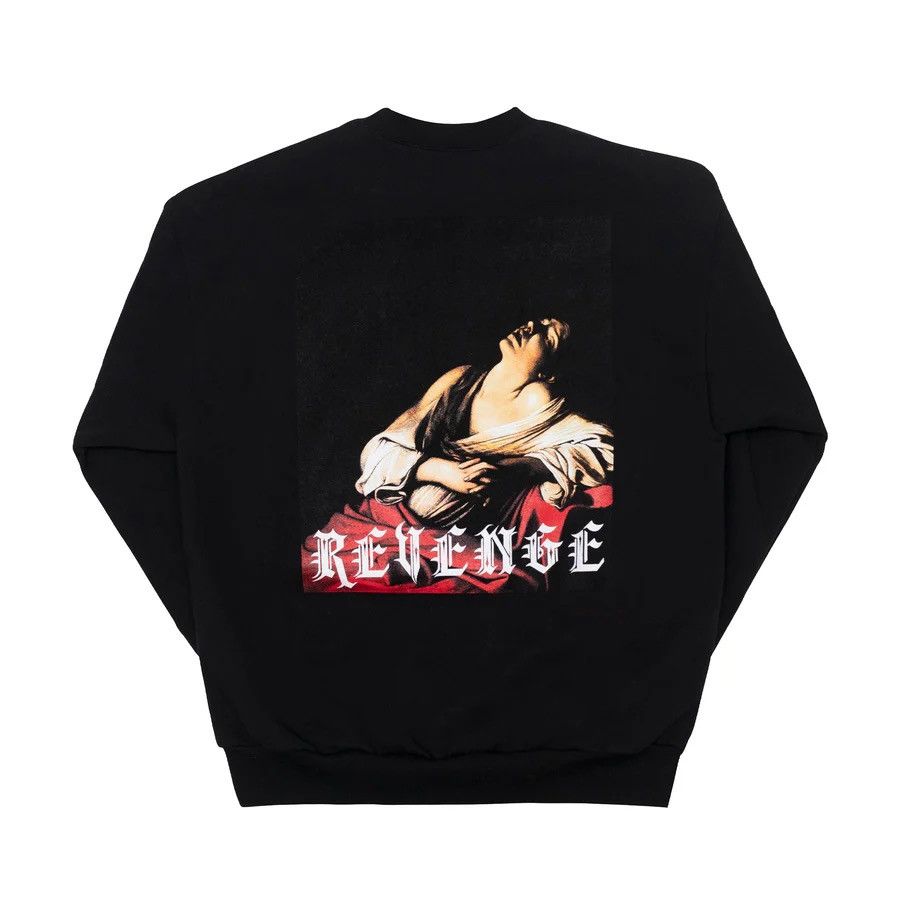 Revenge Revenge embroidered magdalen crewneck Size US M / EU 48-50 / 2 - 2 Thumbnail