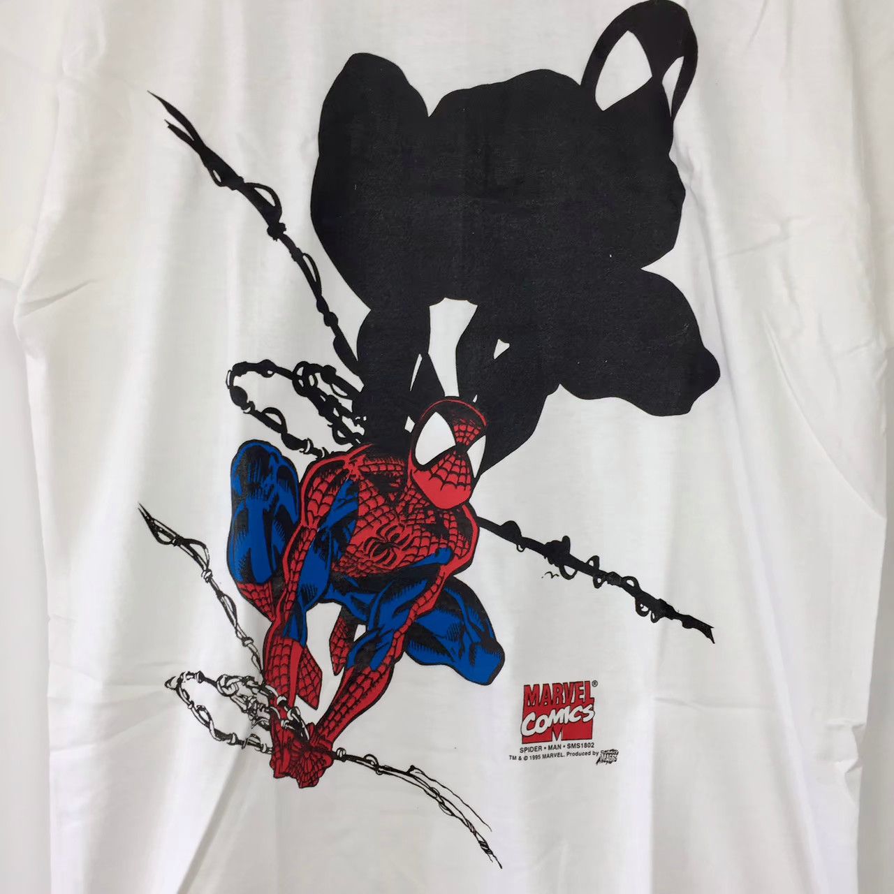Vintage VINTAGE 1995 MARVEL COMICS SPIDER-MAN TEE Size US L / EU 52-54 / 3 - 3 Thumbnail