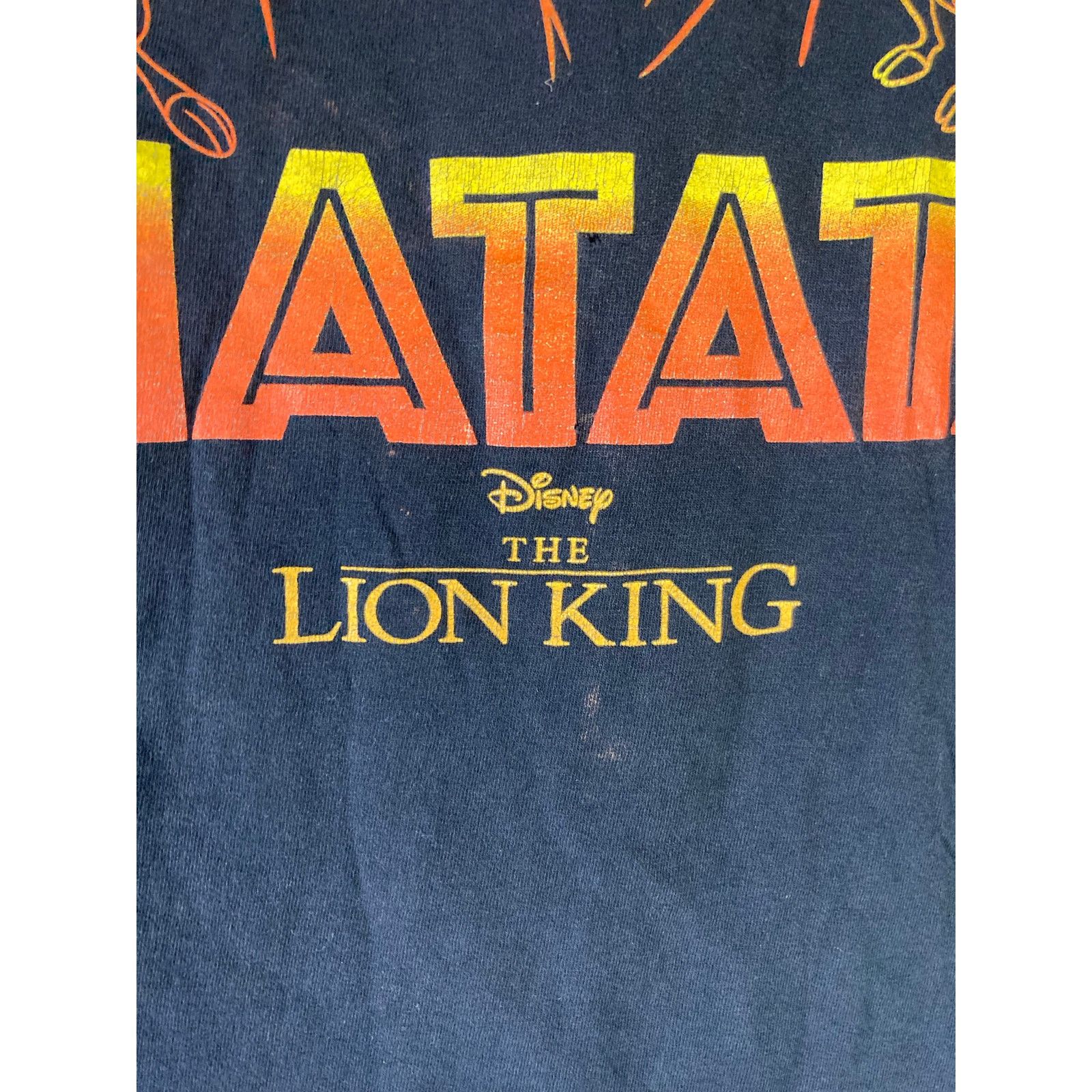 Disney Disney The Lion King Hakuna Matata T-Shirt Size L Juniors Size L / US 10 / IT 46 - 7 Thumbnail