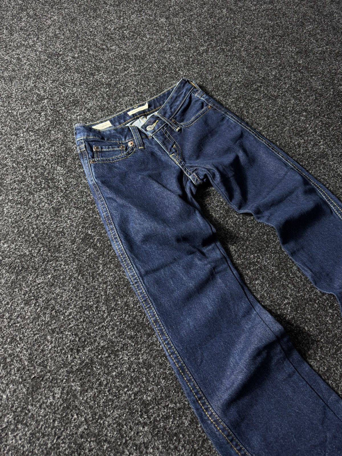 Japanese Brand × Levi's × Vintage Vintage 00s Flared Levis Jeans Bootcut Denim Pants Y2K Size 24" / US 00 / IT 34 - 5 Thumbnail