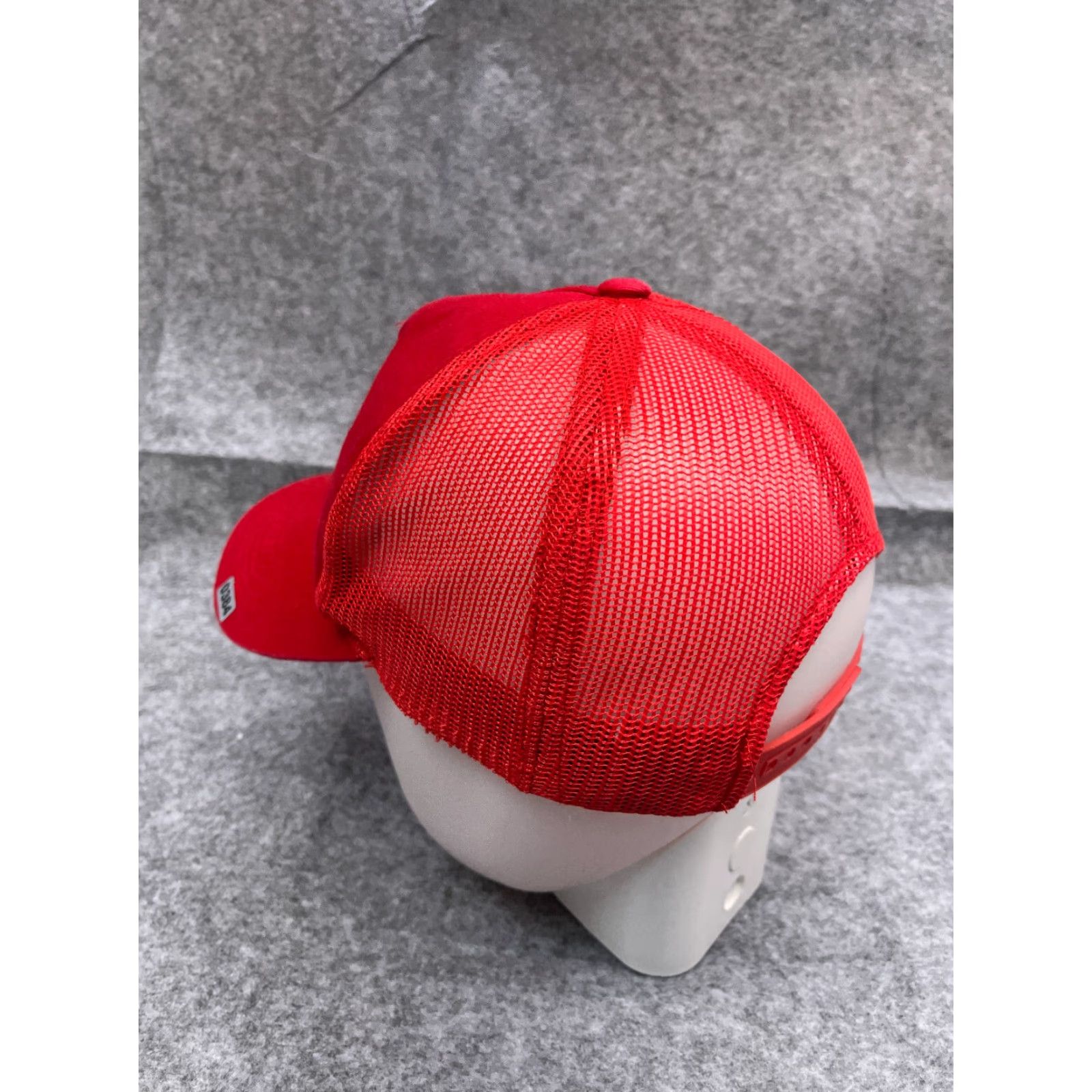 Bass Pro Shops Bass Pro Shops Hat Cap Snap Back Adult Red Cotton Twill Truckerit Trucker Fish Logo Casual Hats Mens One Size Size ONE SIZE - 5 Thumbnail