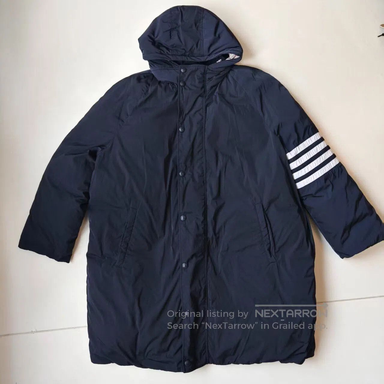 Thom Browne Thom Browne 4-Bar Long Down Jacket. Size US S / EU 44-46 / 1 - 1 Thumbnail