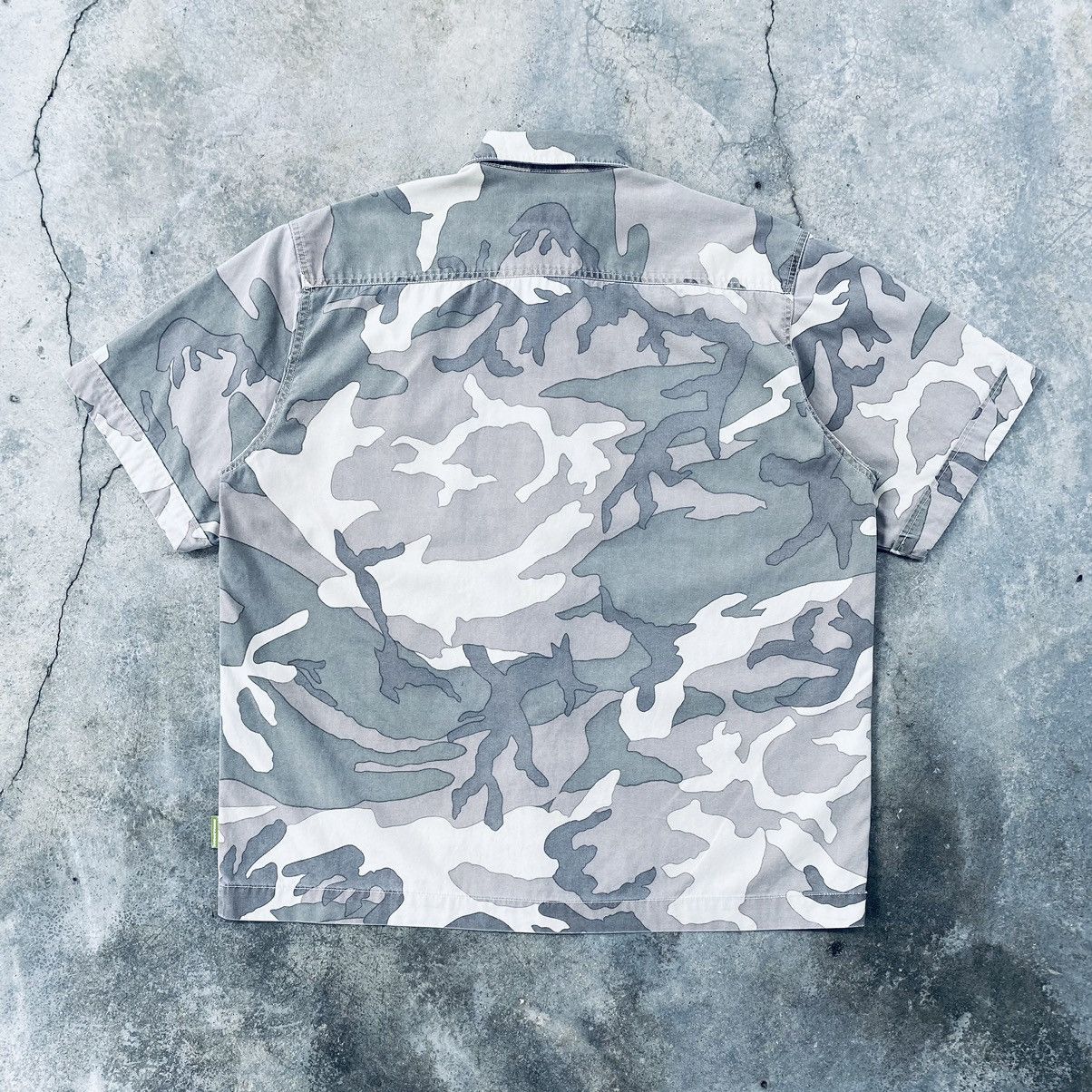 Japanese Brand Vintage Kosher Nuts And Bones Camo Button Ups Shirt Size US M / EU 48-50 / 2 - 2 Thumbnail