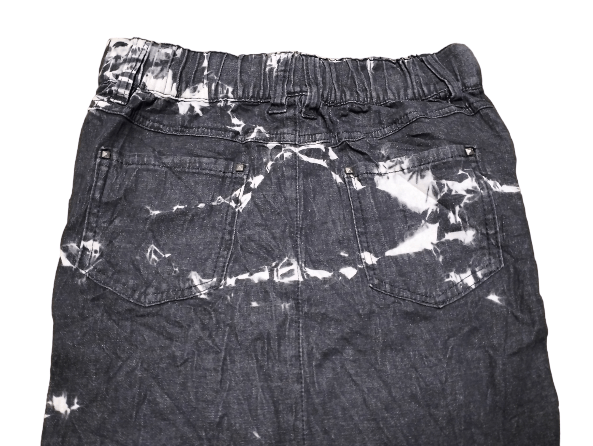 If Six Was Nine Japanese Brand Heaven and earth Distressed Design Skirt Size 28" / US 6 / IT 42 - 7 Thumbnail