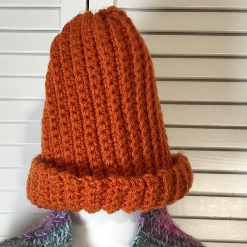 Handmade NWT Handmade Crocheted Multicolor Beanie & Scarf 54” Size ONE SIZE - 2 Thumbnail