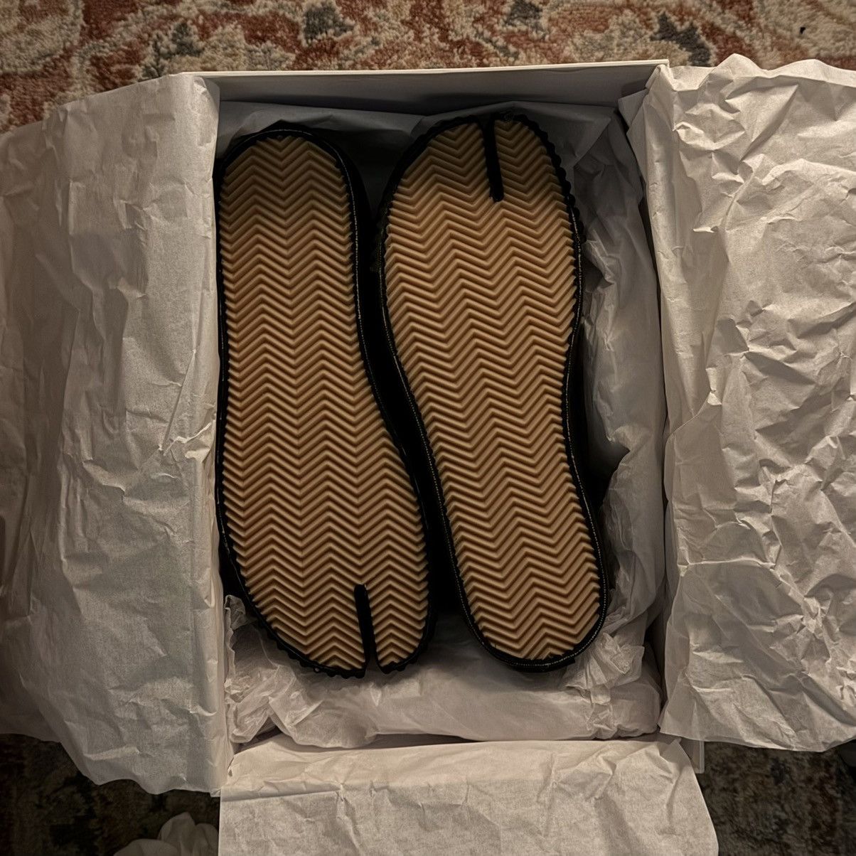 Maison Margiela Margiela Leather Tabi Sneakers Size US 9.5 / EU 42-43 - 6 Thumbnail