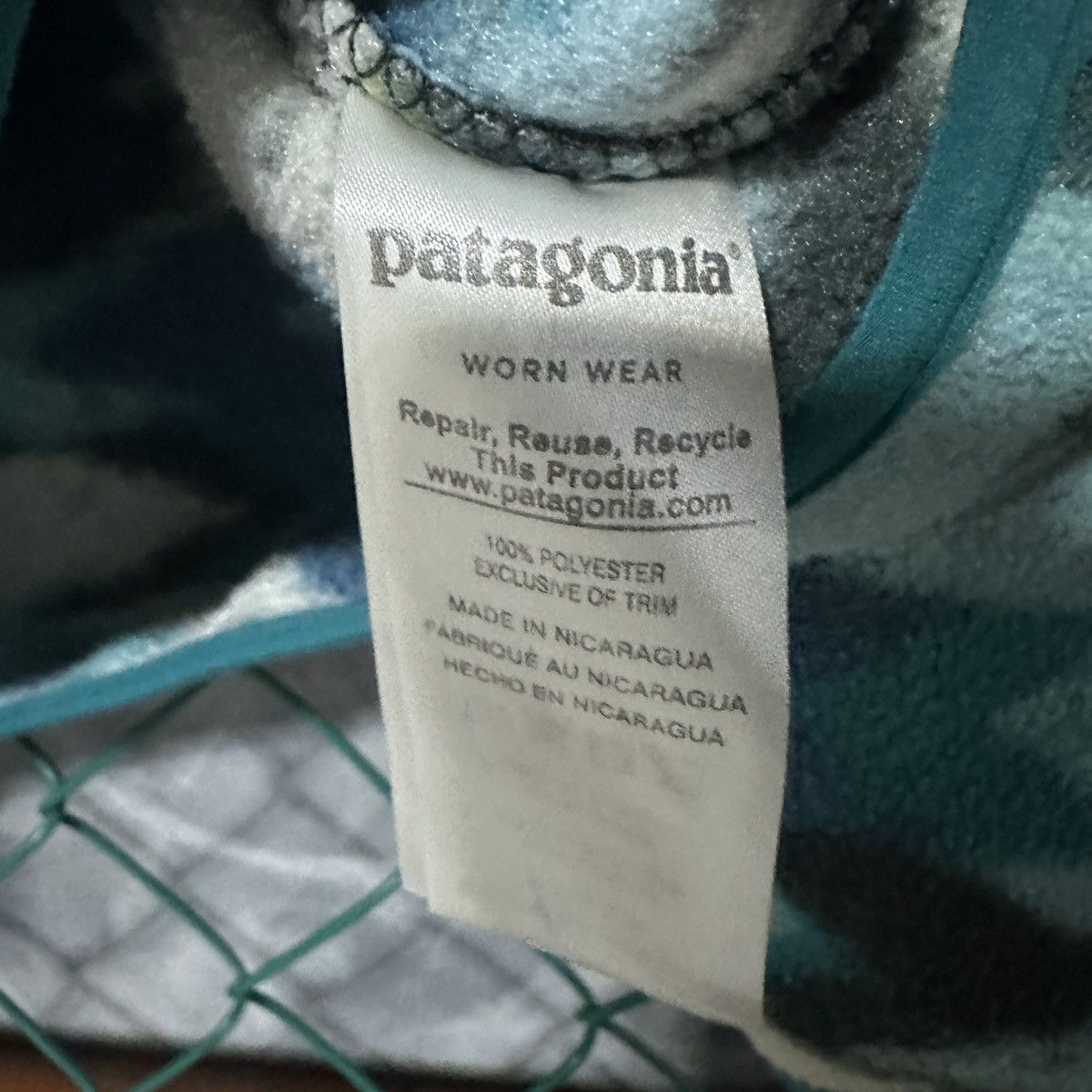 Patagonia patagonia synchilla fleece pullover snap-t aztec waves Size S / US 4 / IT 40 - 6 Thumbnail