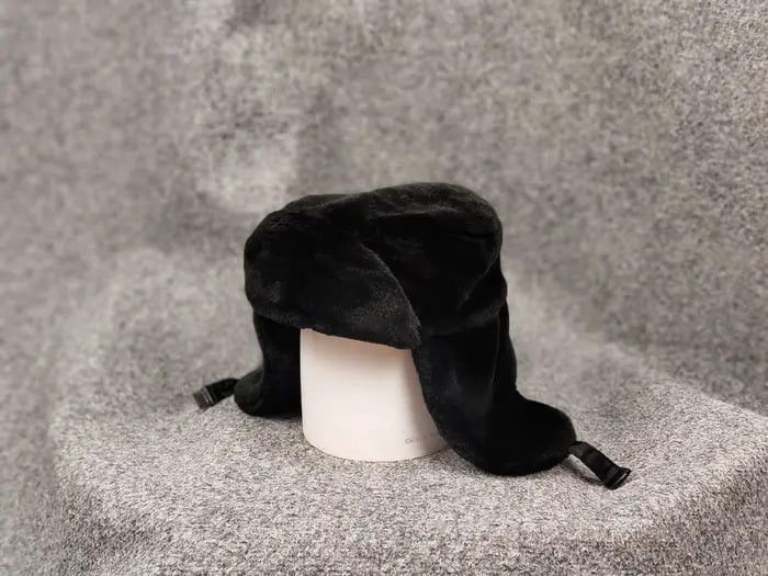 If Six Was Nine Vintage Fur Y2K Style Alt Beanie Junya Watanabe Playboi Styl Size ONE SIZE - 13 Thumbnail