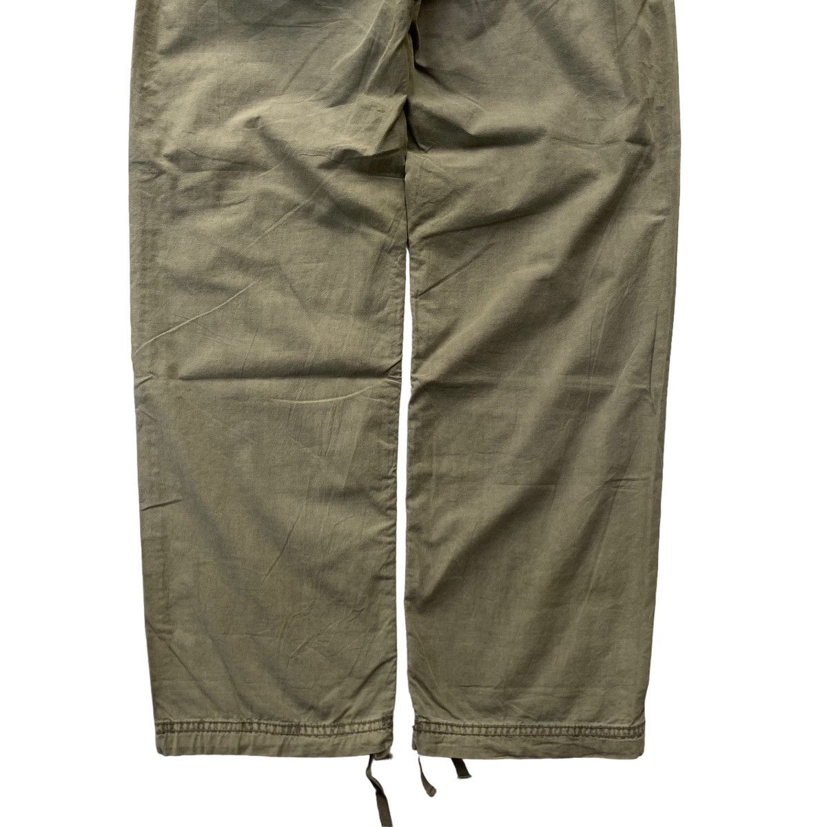 GOA 2000s Rare GOA Fatigue Olive Washed Pants Size US 30 / EU 46 - 7 Thumbnail