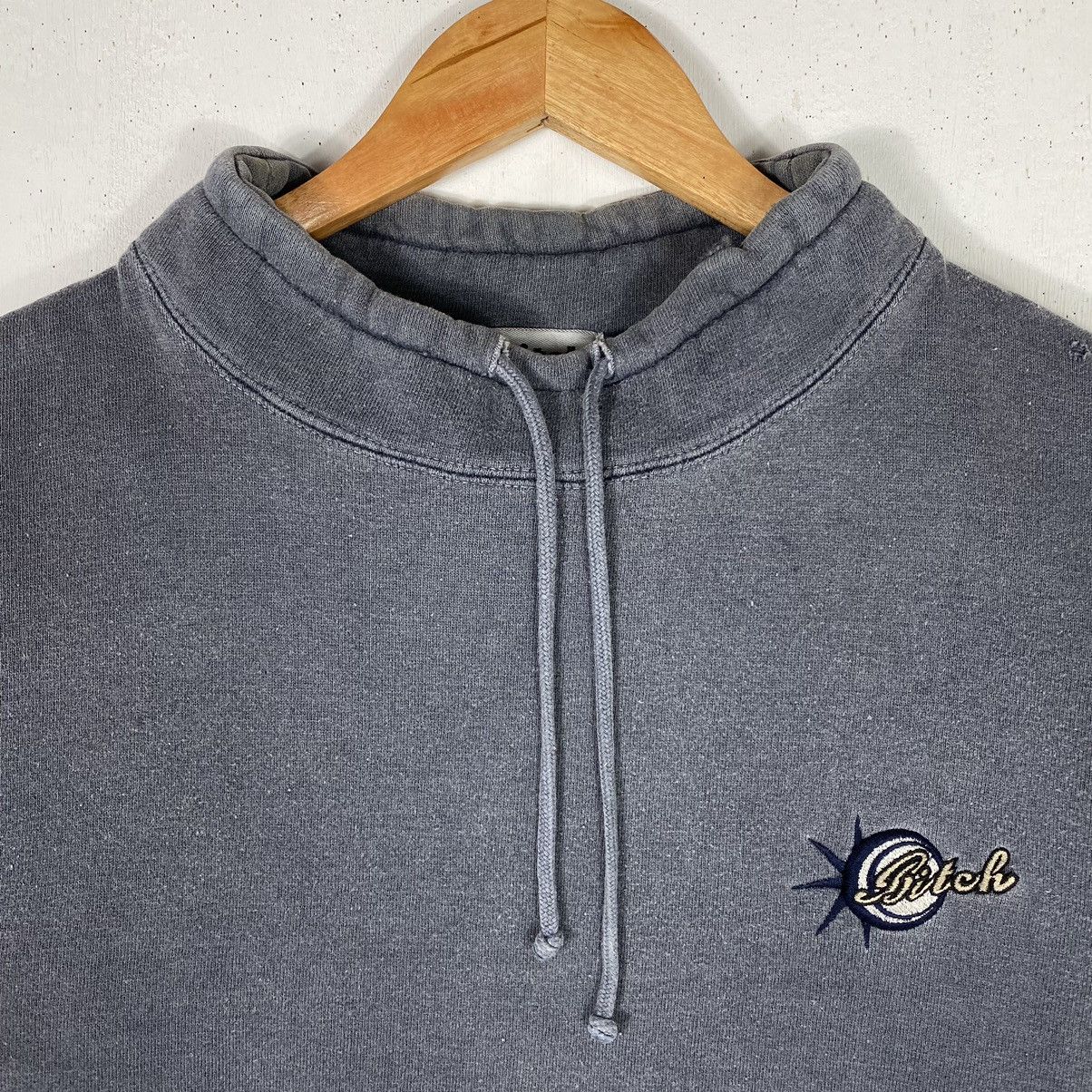 Vintage Vintage 90's BITCH SKATEBOARDS Skatewear Pullover Sweatshirt Size US M / EU 48-50 / 2 - 3 Thumbnail