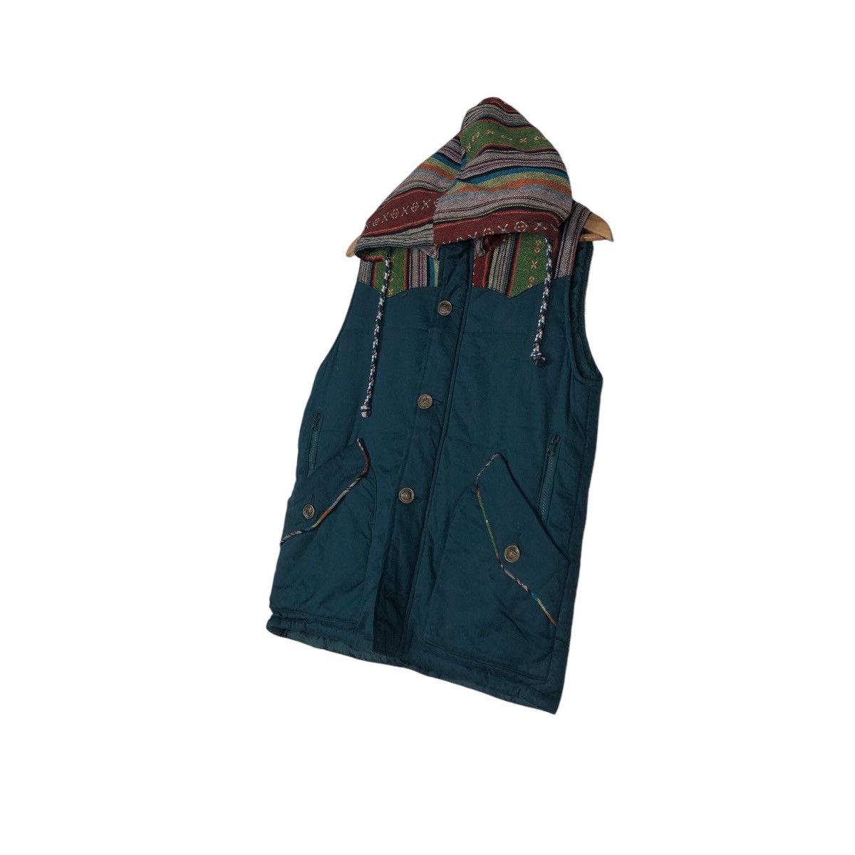 Japanese Brand 📌Vintage Vest Chimayo Design Navajo Power To The People Size US M / EU 48-50 / 2 - 3 Thumbnail