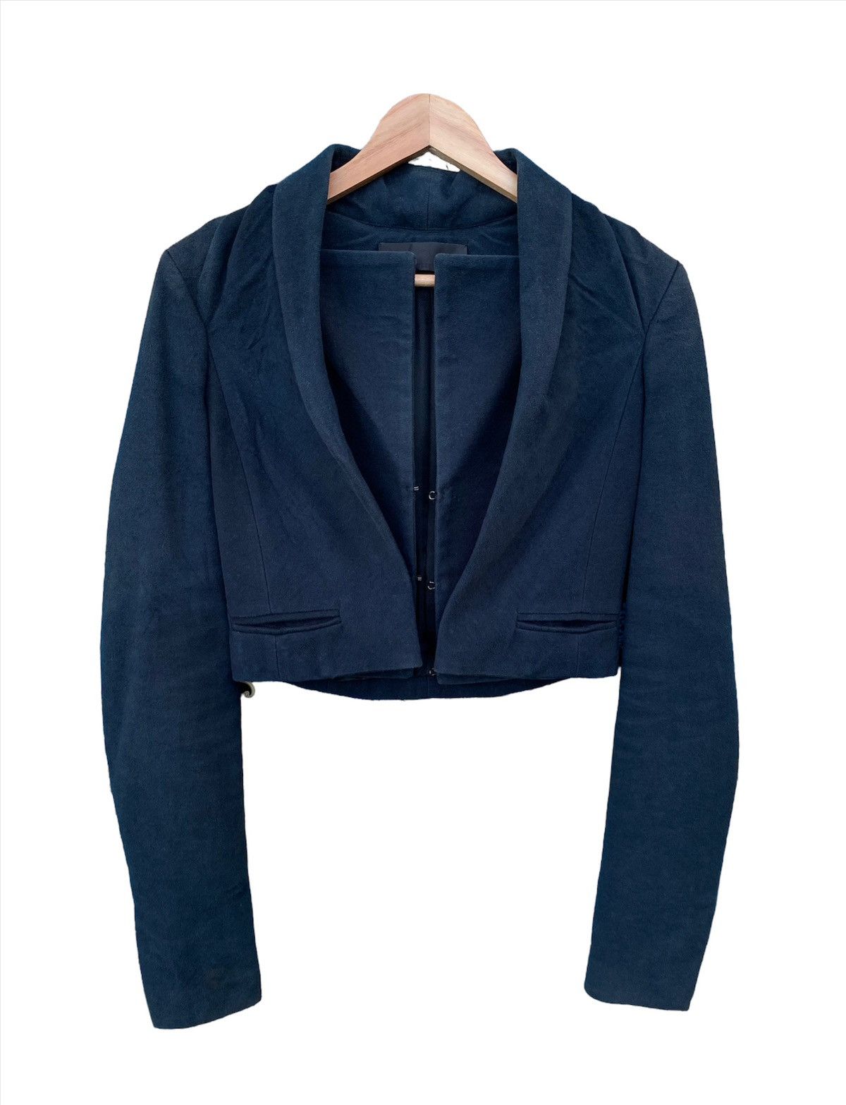 Haider Ackermann × Vintage Haider Ackermann Crop Jacket Size XS / US 0-2 / IT 36-38 - 2 Thumbnail