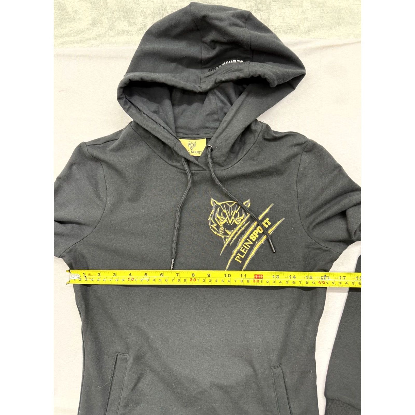 Vintage Plein Sport Black Hoodie Men Size S Logo Print Cotton Size US S / EU 44-46 / 1 - 7 Thumbnail