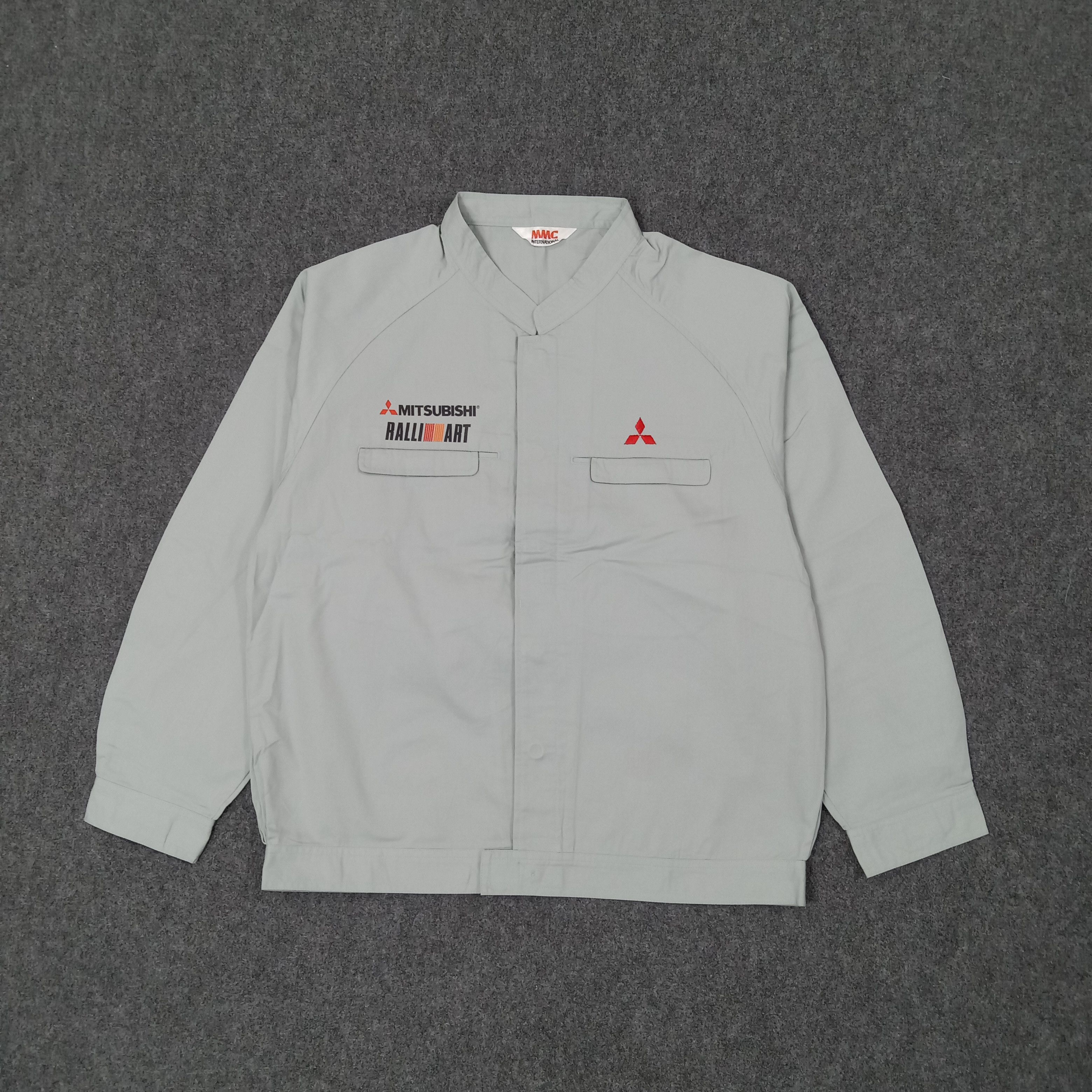 Japanese Brand Mitsubishi Ralli Art Japanese Racing Custom Jacket C247N3 Size US M / EU 48-50 / 2 - 3 Thumbnail