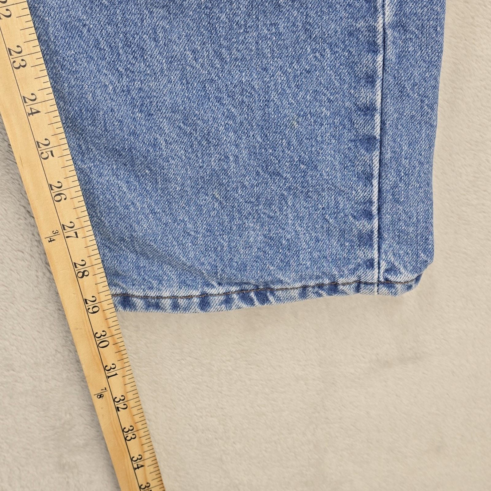 Levi's Vintage Levis 501 Jeans 34x32 (Fits 33x29) USA 90s *FLAWS* Size US 34 / EU 50 - 14 Thumbnail