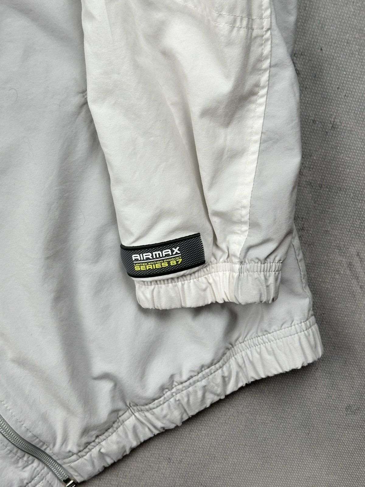Nike Nike Air Max Series 87 Vintage Track Jacket Grey White Y2K Size US M / EU 48-50 / 2 - 5 Thumbnail