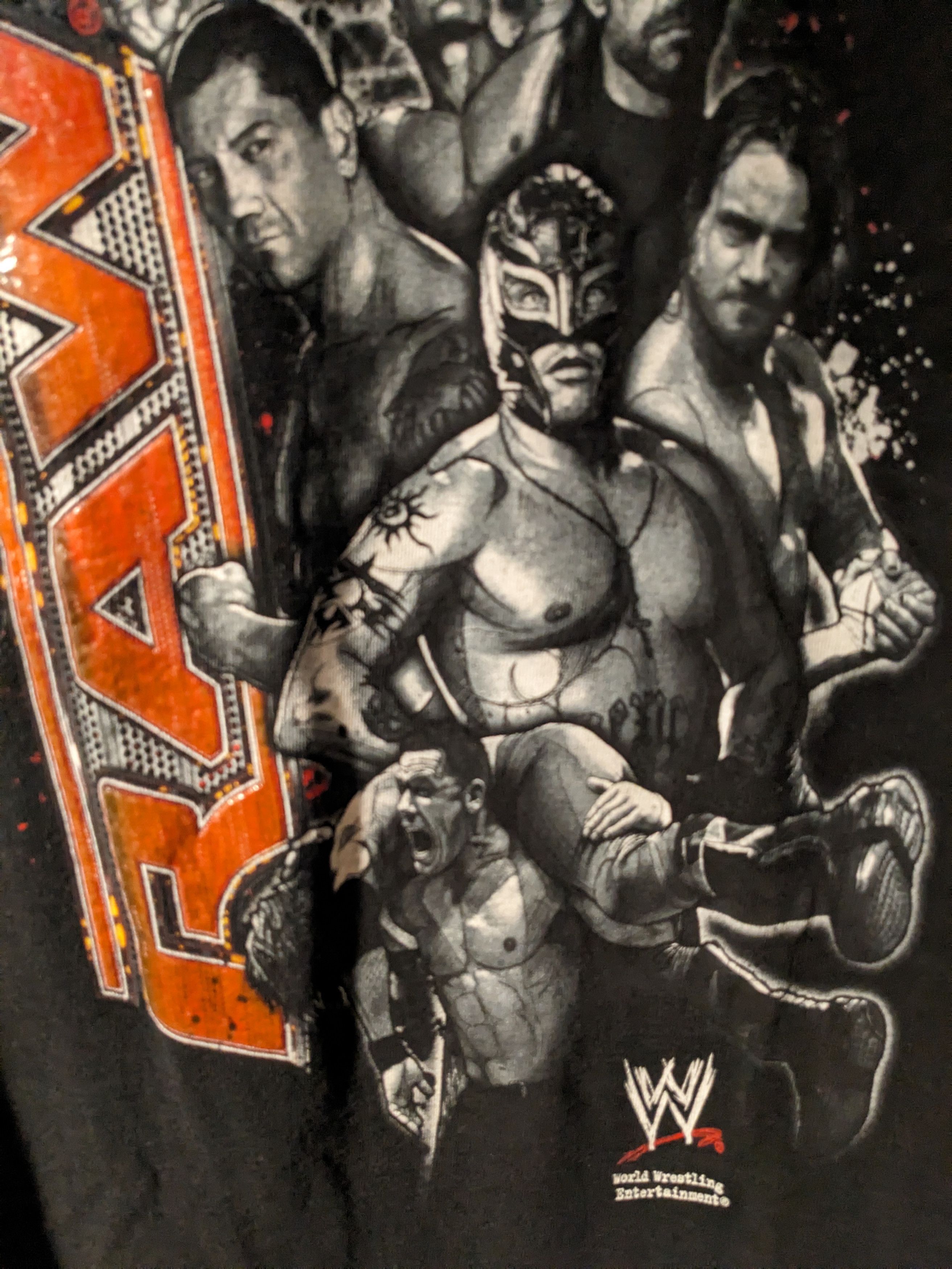 Vintage × WWE Vintage Y2K WWE Raw Rey Mysterio Youth Medium Long-Sleeve Size US M / EU 48-50 / 2 - 2 Thumbnail