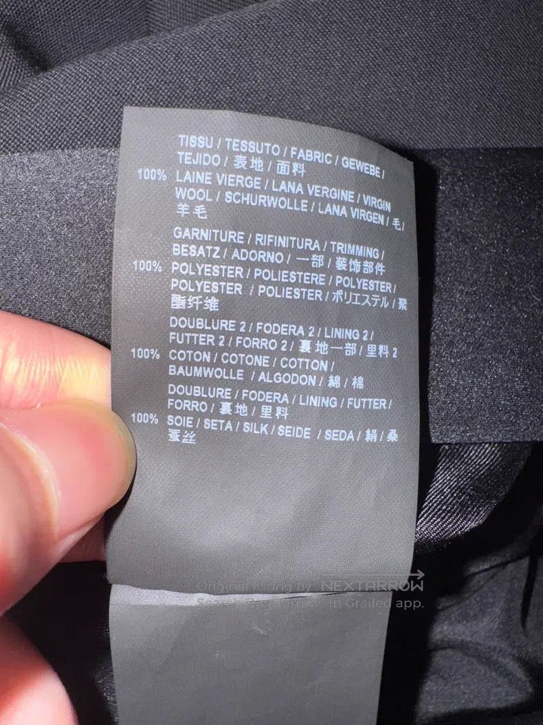 Saint Laurent Paris Saint Laurent Paris Black Satin Notched Lapel Smoking Jack Size US S / EU 44-46 / 1 - 6 Thumbnail
