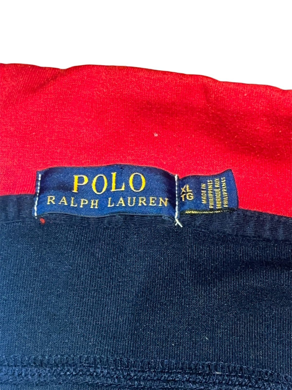 Polo Ralph Lauren × Vintage Quarter zip collared polo sweater Size US XL / EU 56 / 4 - 4 Thumbnail