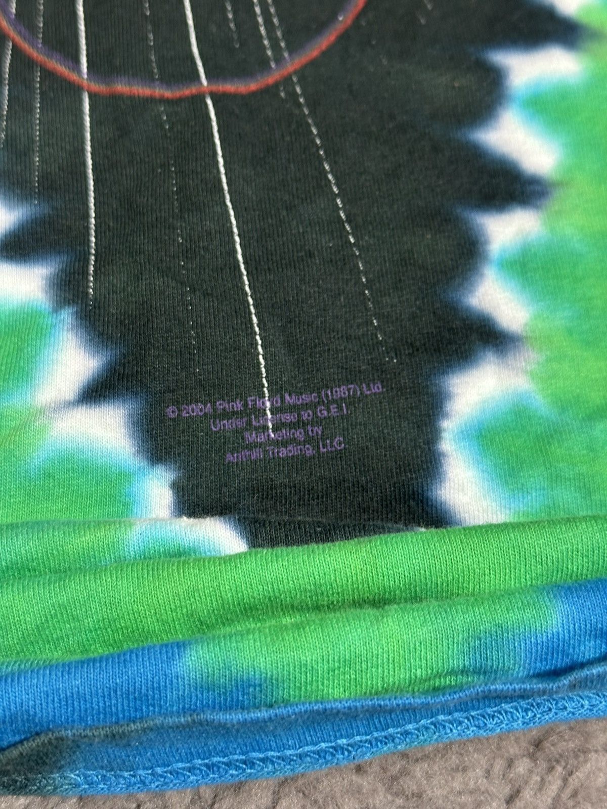 Liquid Blue Vintage Pink Floyd Liquid Blue Tee (2004) Size US XL / EU 56 / 4 - 11 Thumbnail