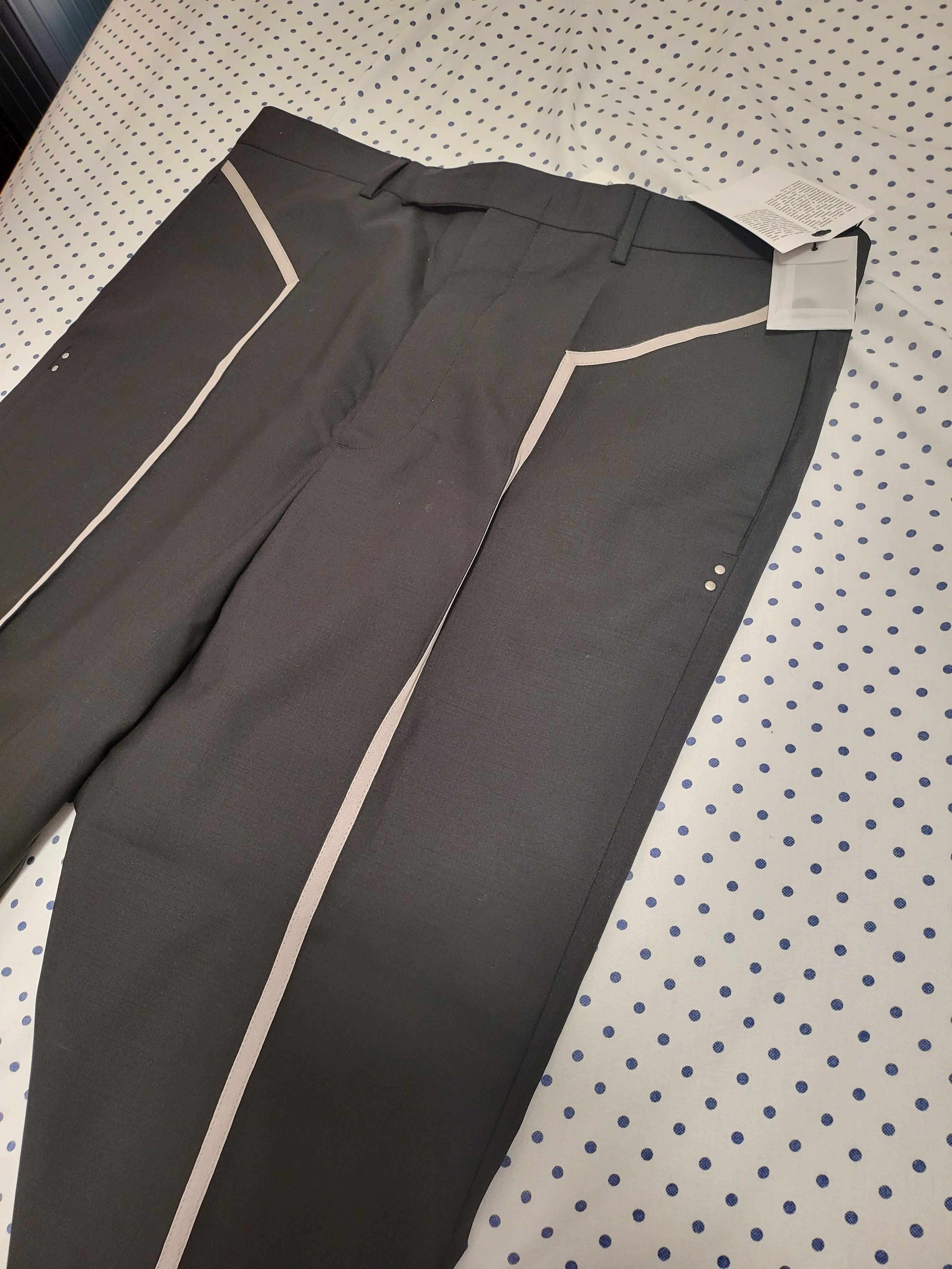 Rick Owens Astaires Wool Cropped Pants Size US 36 / EU 52 - 4 Thumbnail