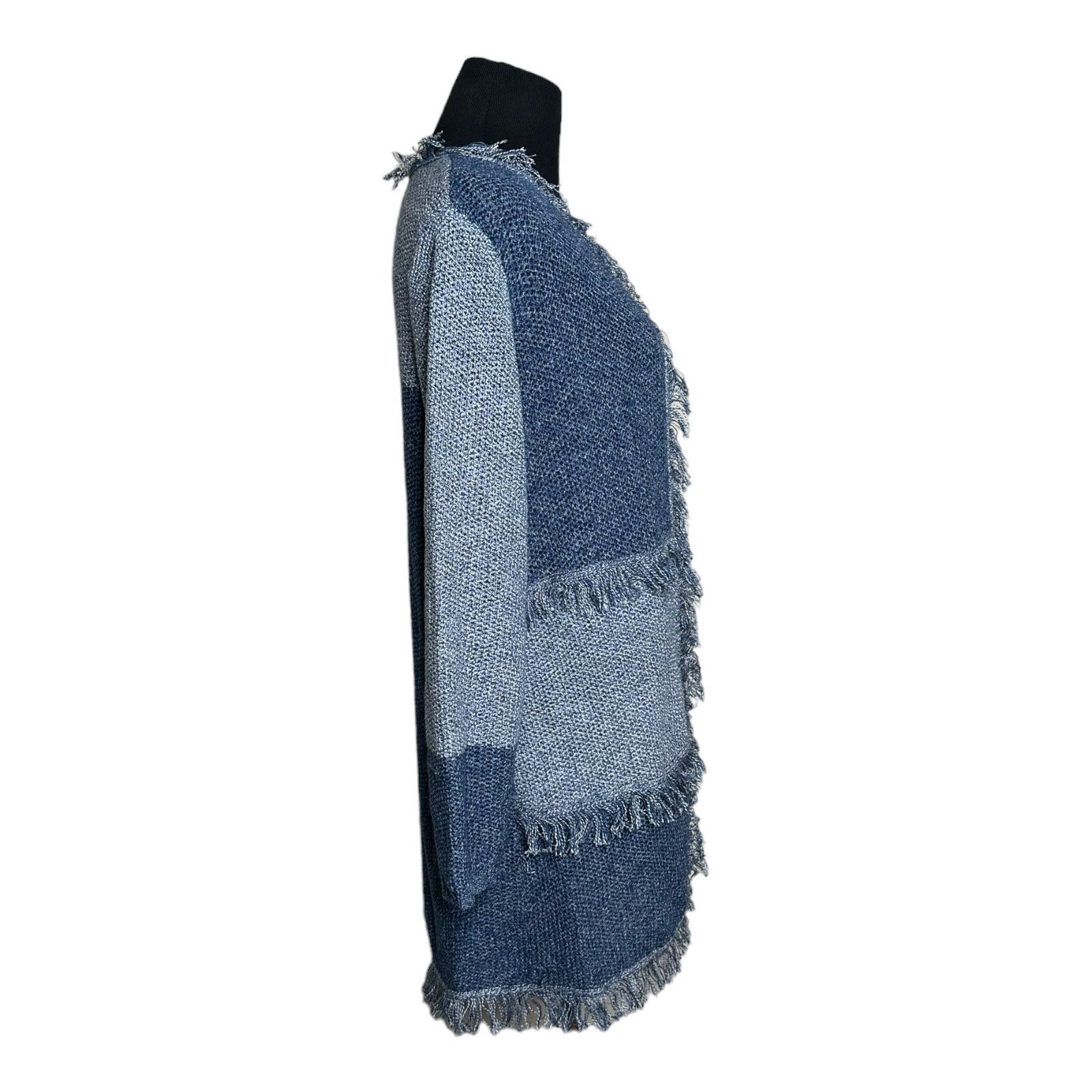 Chicos Chicos Patchworks Open Front Cardigan size 0 - S Size S / US 4 / IT 40 - 9 Thumbnail