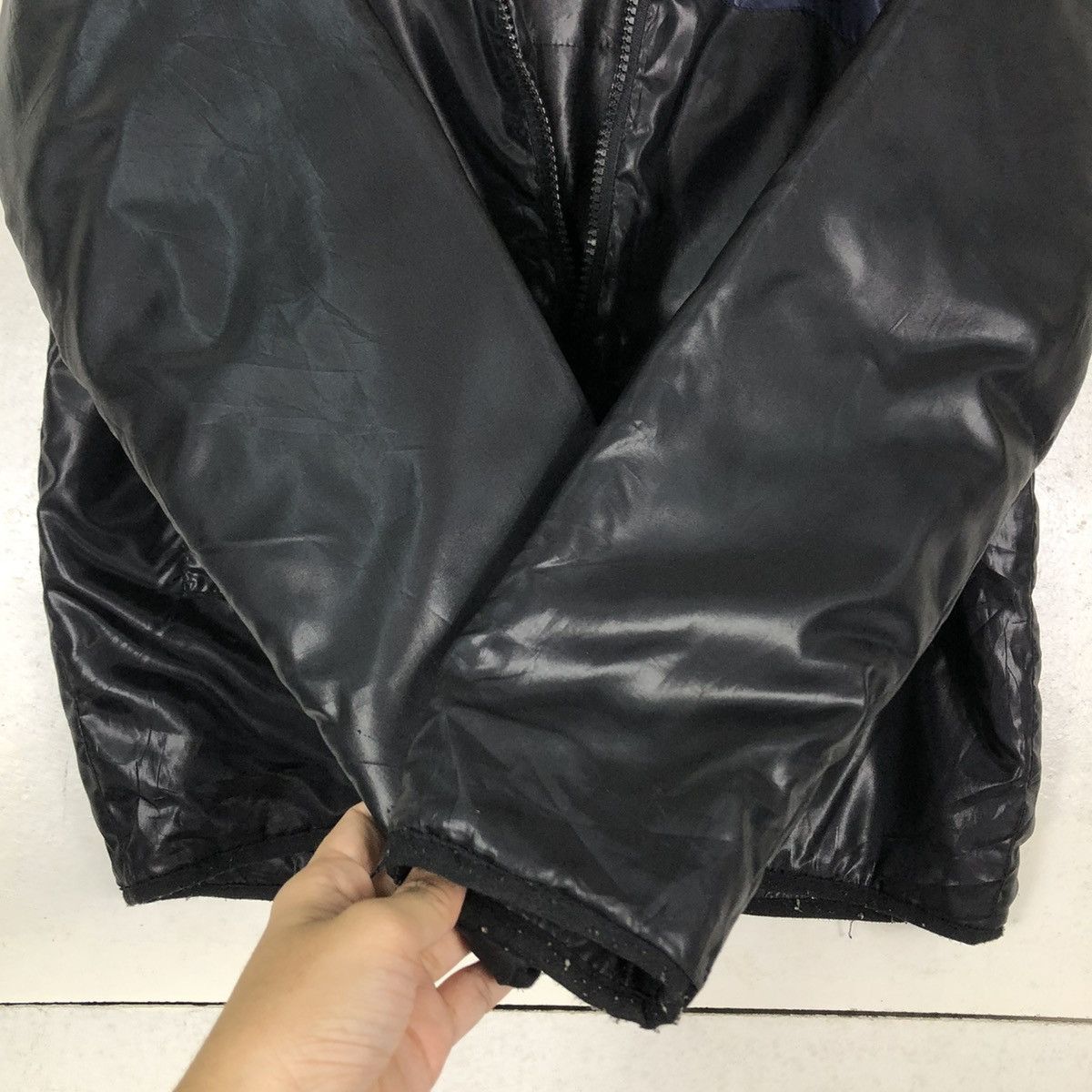 Japanese Brand VINTAGE PUFFER DOWN JACKET REVERSIBLE ENGLAND SPELL OUT Size US M / EU 48-50 / 2 - 21 Thumbnail