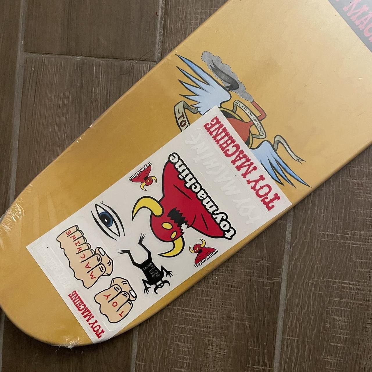 Toy Machine × Vintage Rare Toy Machine Layton Betard Mirror 7.875 Skateboard Deck Size ONE SIZE - 6 Thumbnail