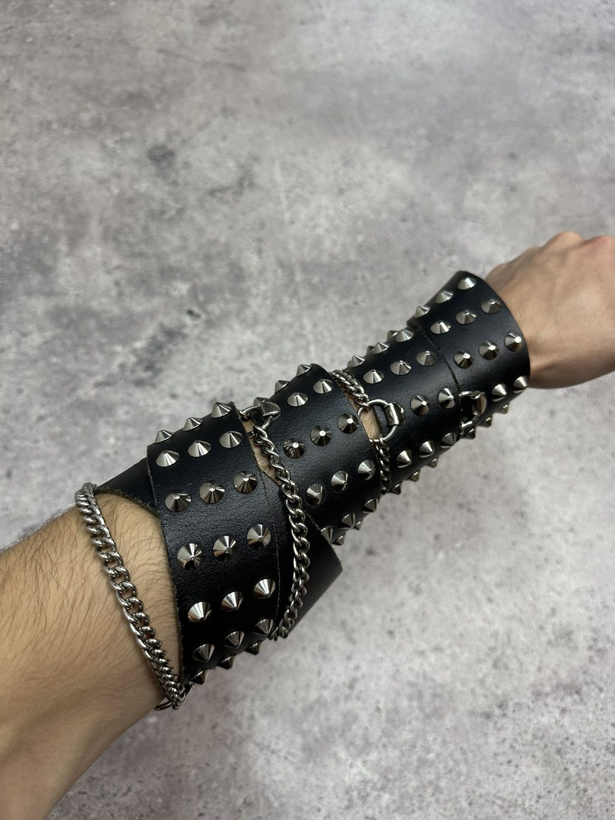 Hysteric Glamour Vintage Y2K Zip Waist Rick Owens Style Punk Leather Belt Size 34 - 4 Thumbnail